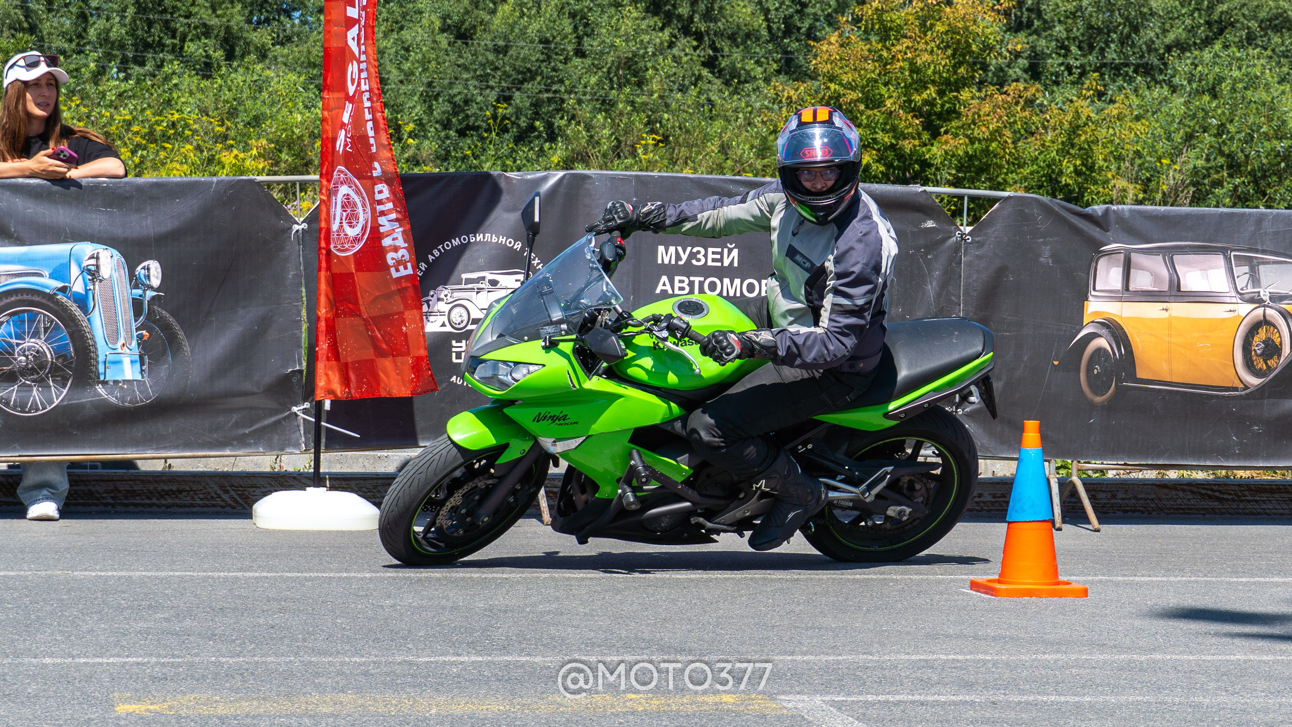 Motogymkhana CUP 1 Ekat 2025. Moto377