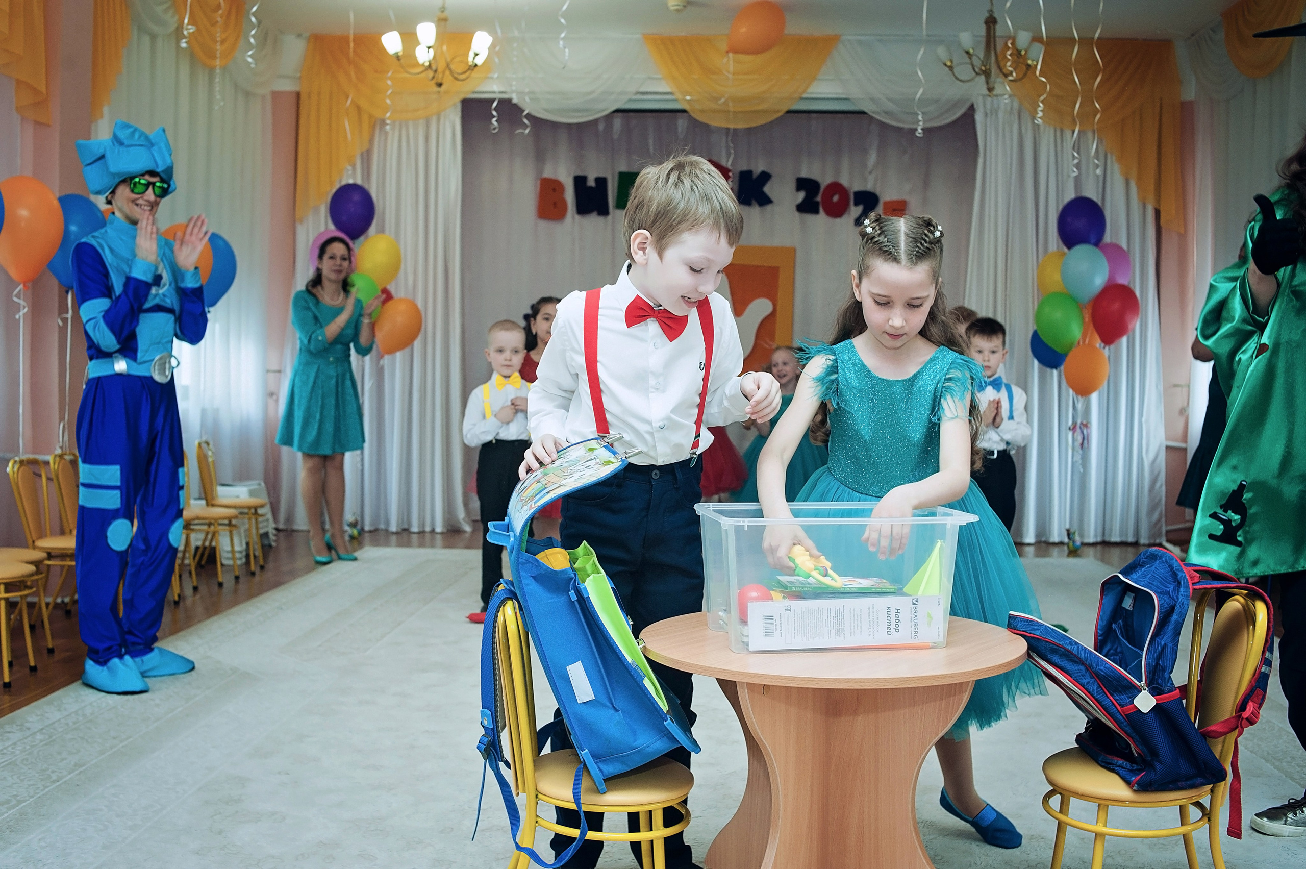 Выпускные в детском саду. Фотограф Санкт-Петербург