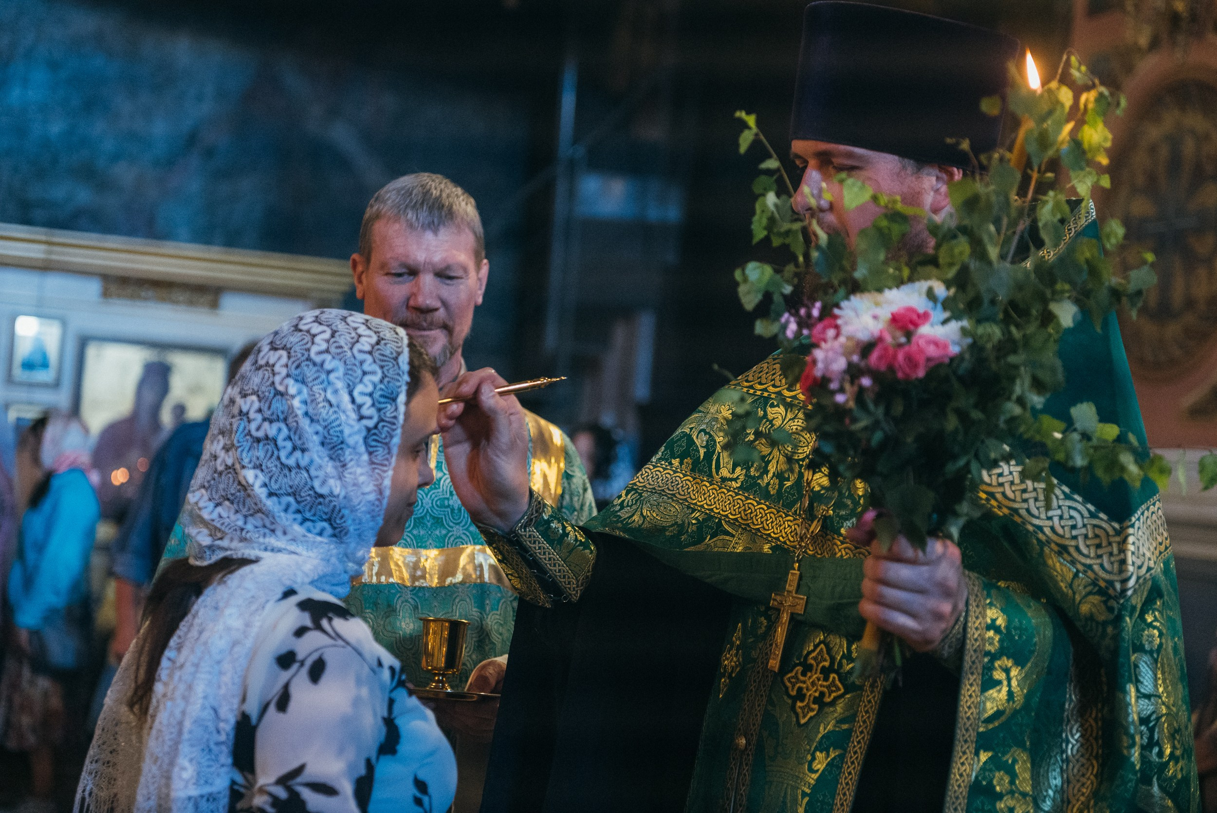 Всенощная на Троицу. Первые фото. Семейный фотограф на крещение, венчание в Иваново Галина Скурихина