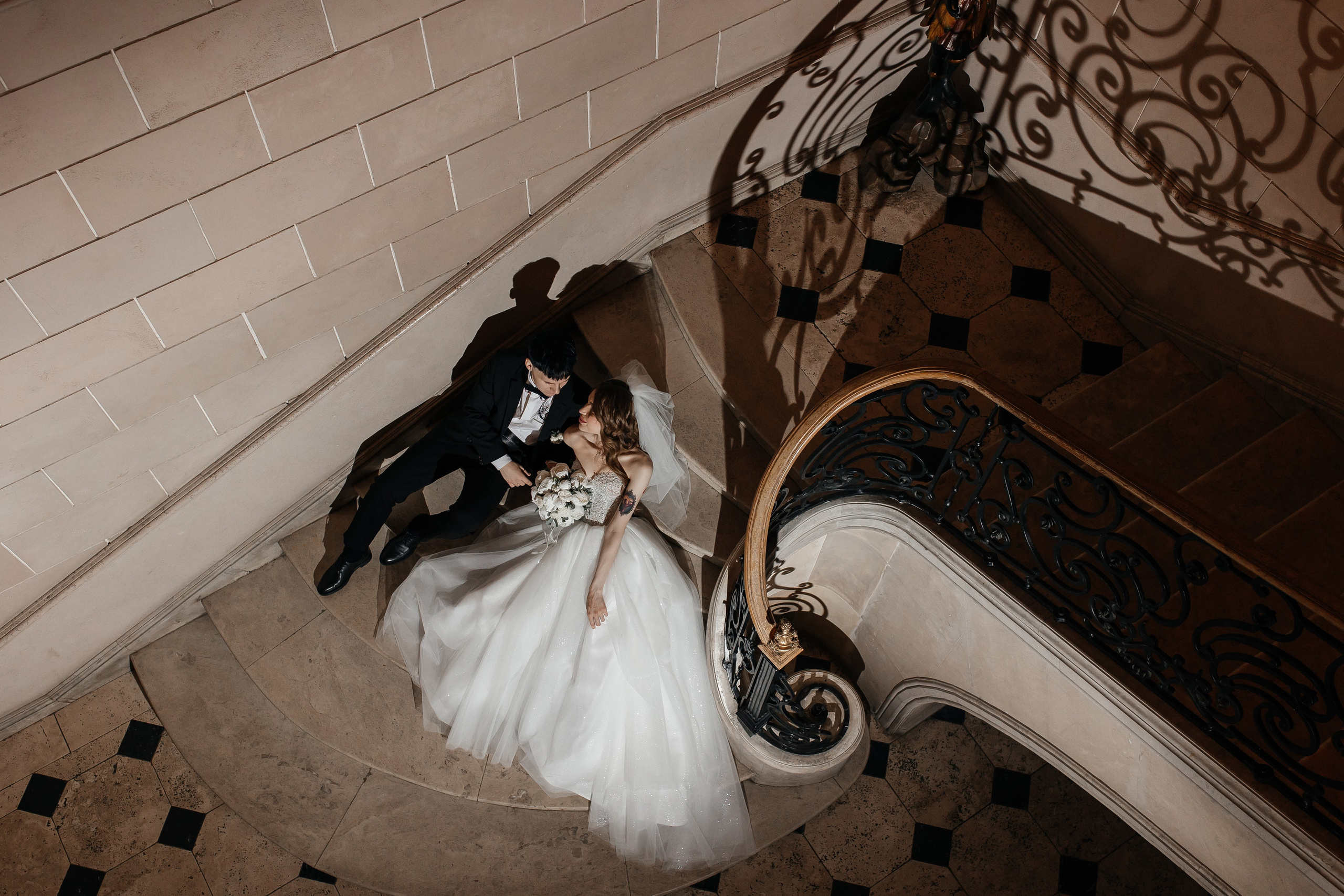 Свадебная фотосессия в ресторане Турандот