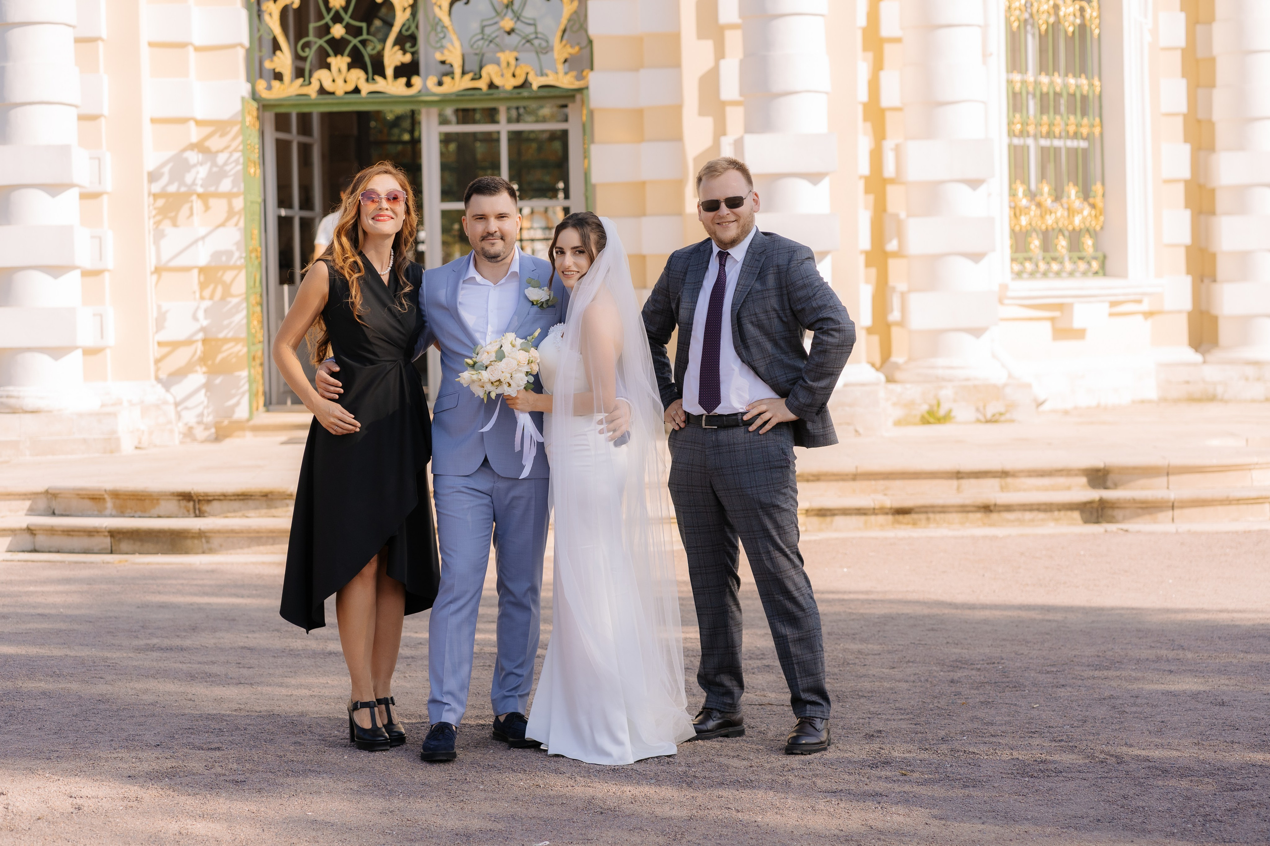 Свадебная фотосессия в Москве, парк Кусково. Свадебный фотограф в Москве Анна Полушина