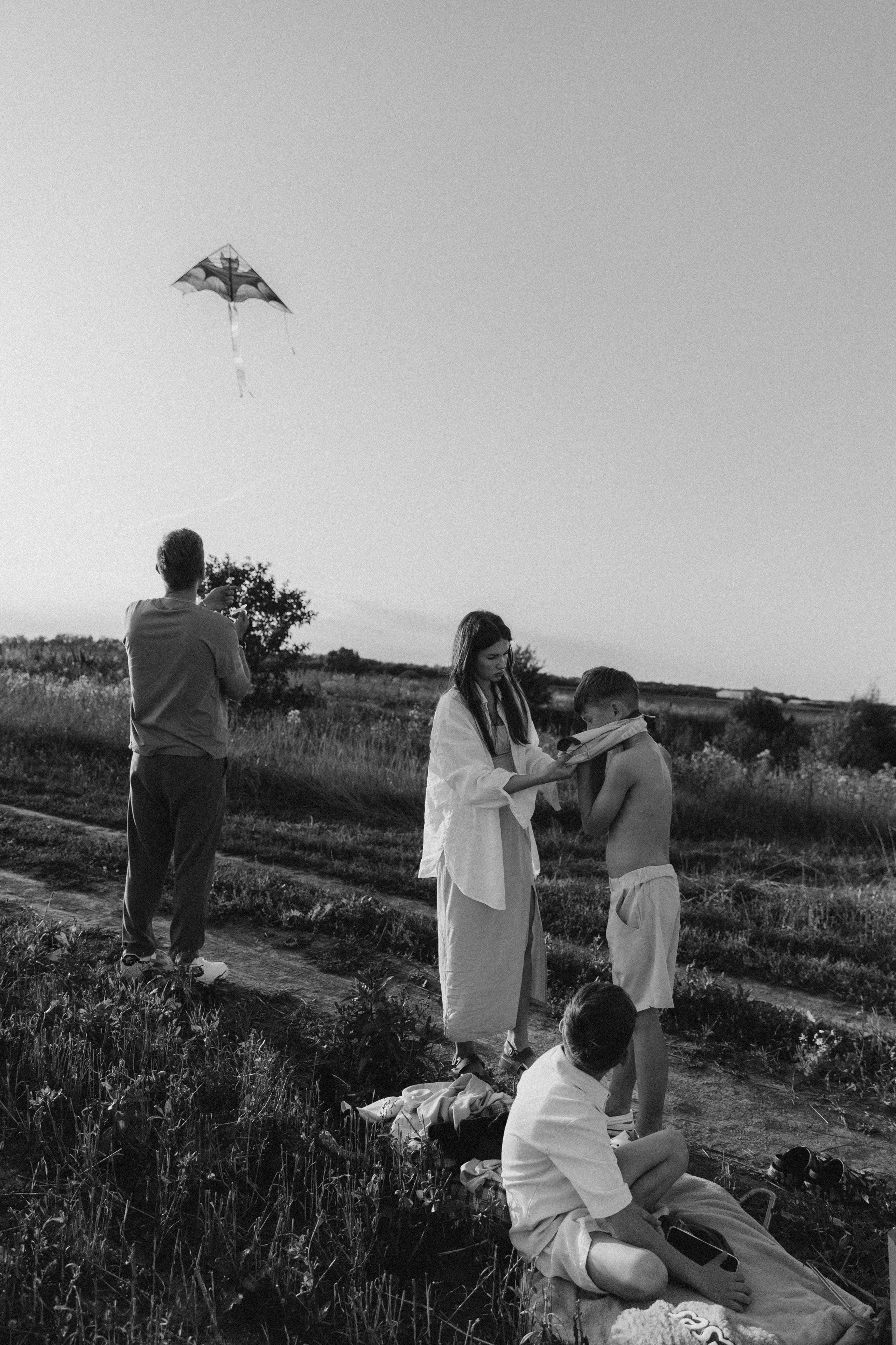 Летний вечер одной семьи. Фотограф Ульяна Дивина в Нижнем Новгороде и Нижегородской области