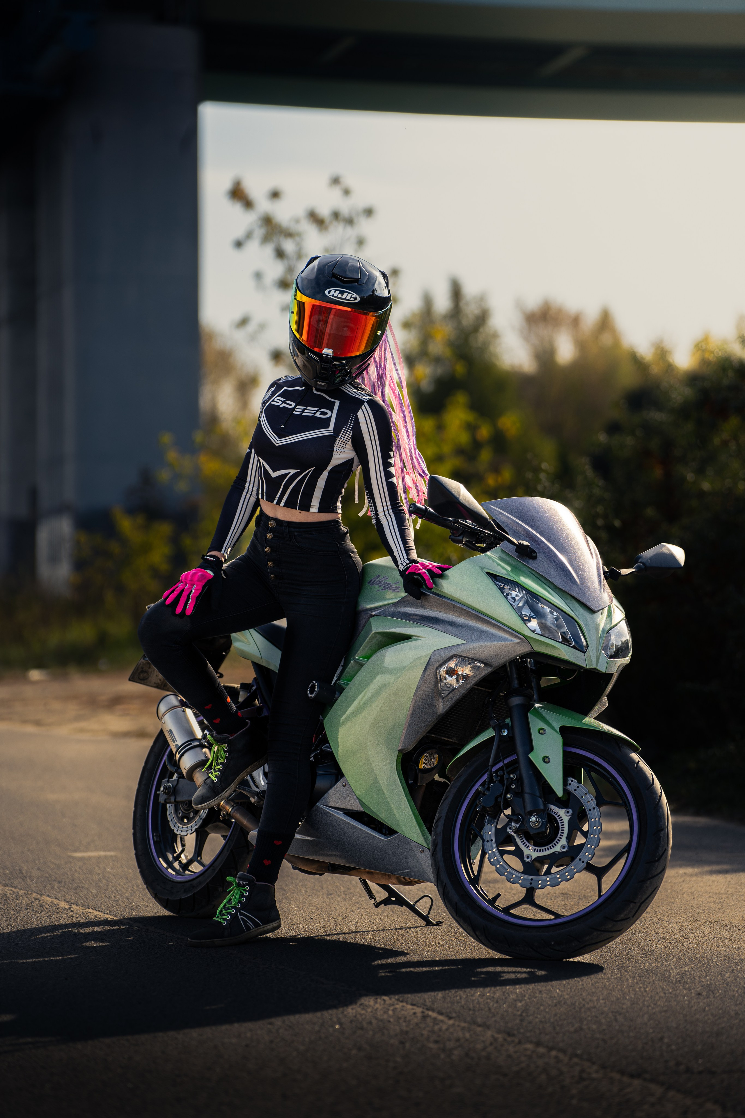 ОКСАНА & KAWASAKI NINJA. OZ Production