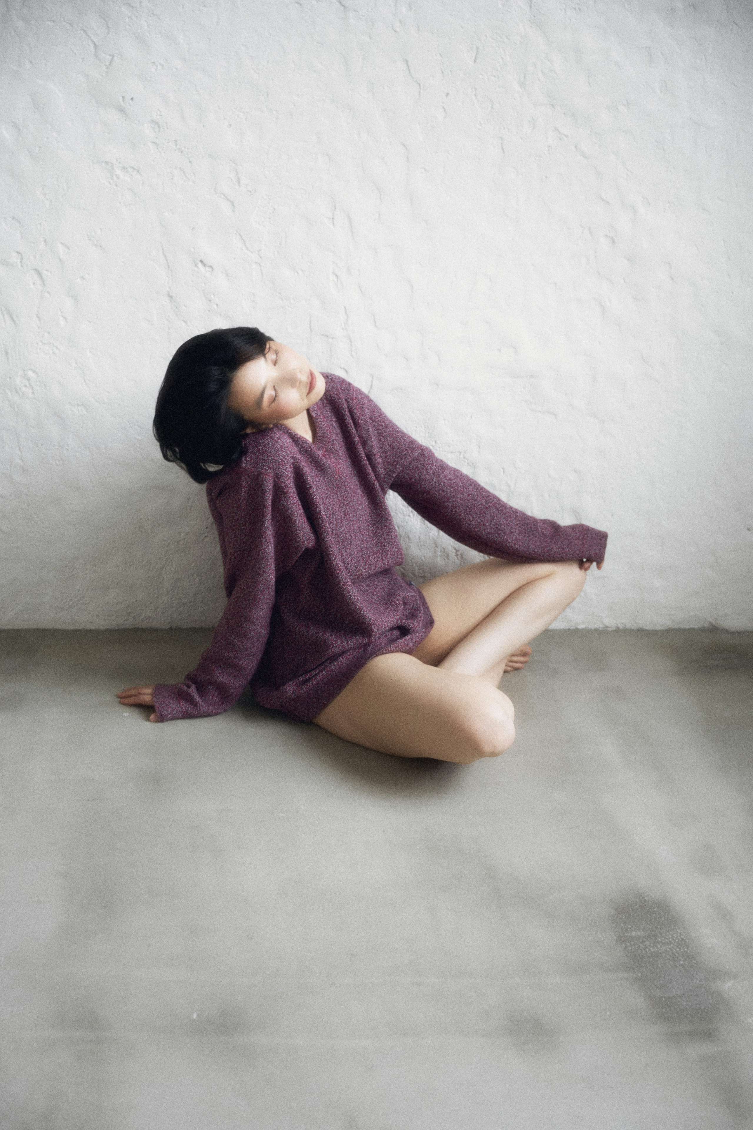 Женский портрет в студии — естественный и искусственный свет. Фотограф в Хабаровске Дмитрий Лемешков