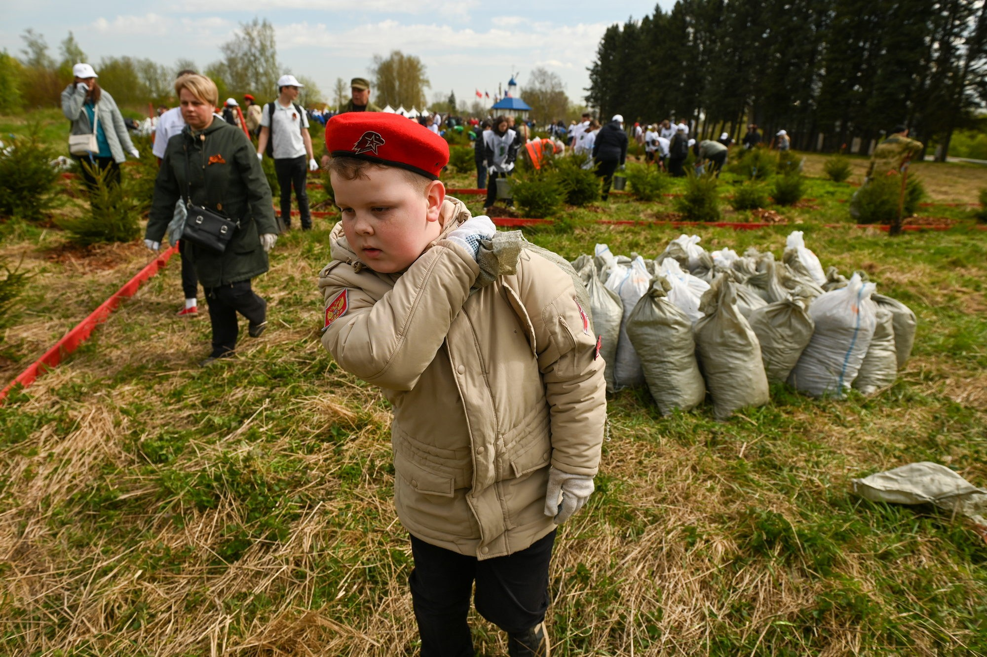 Высадка леса. Документальный фотограф Сергей Вдовин