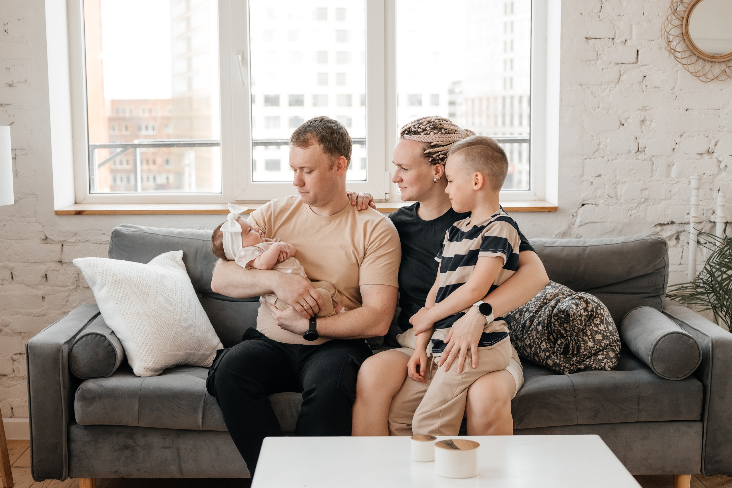 Семья Екатерины и Алексея. Свадебный и семейный фотограф Юлия Чернобай | Подольск, Москва, Московская область