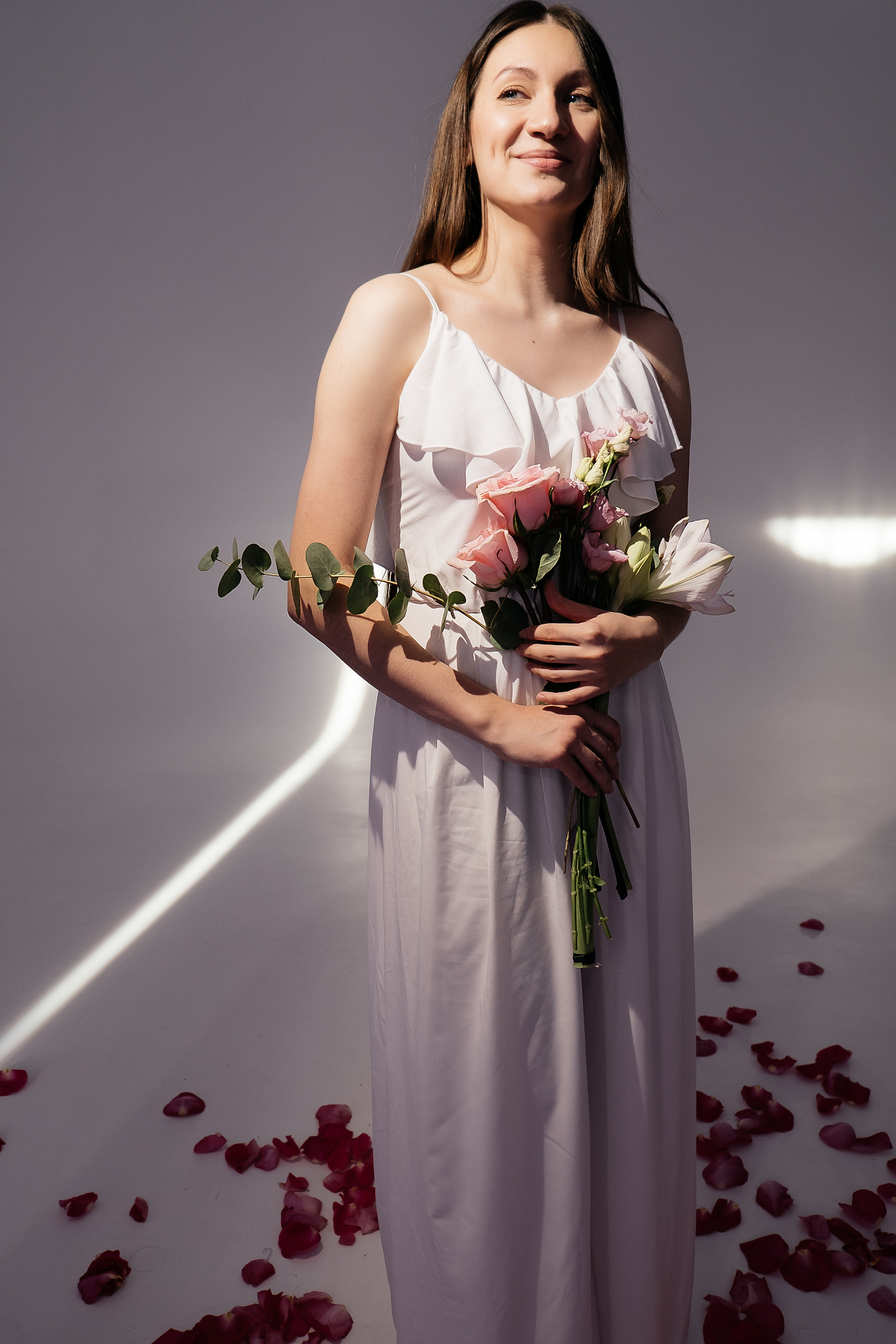 Цветы и тело. Не смотри на других, смотри внутрь себя