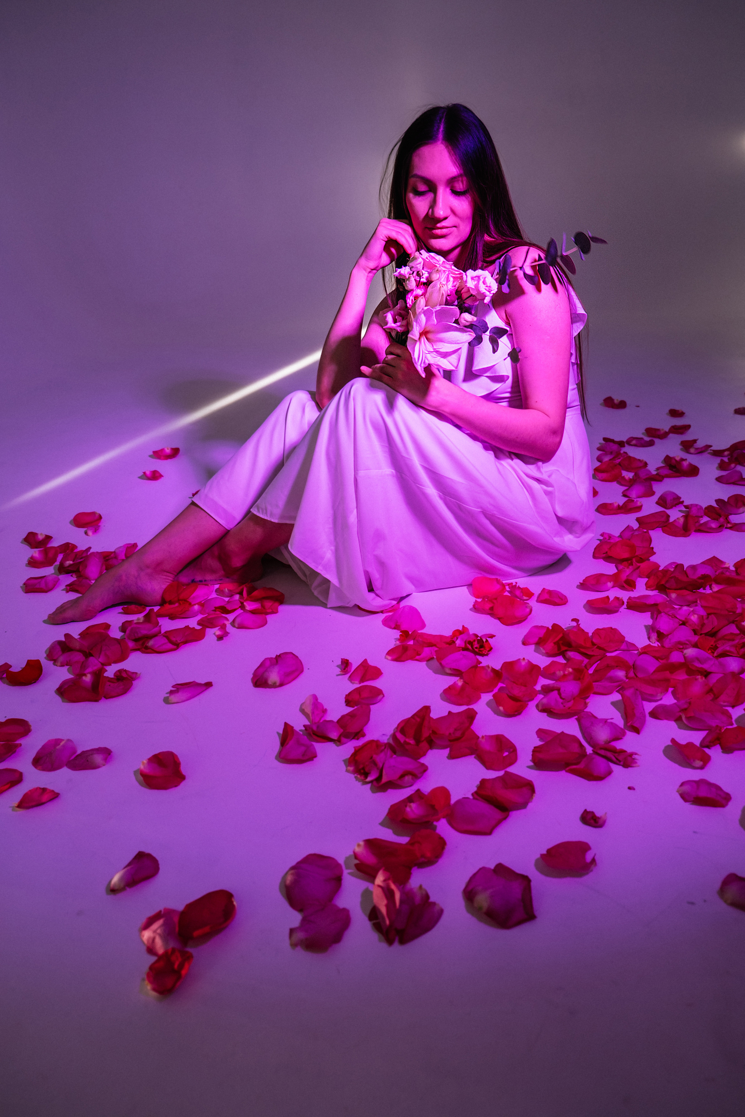 Цветы и тело. Не смотри на других, смотри внутрь себя