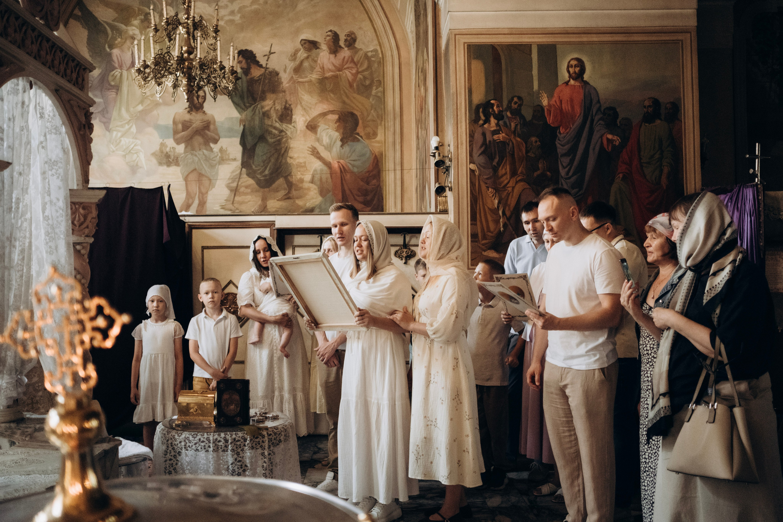 Крещение Александры. Главная