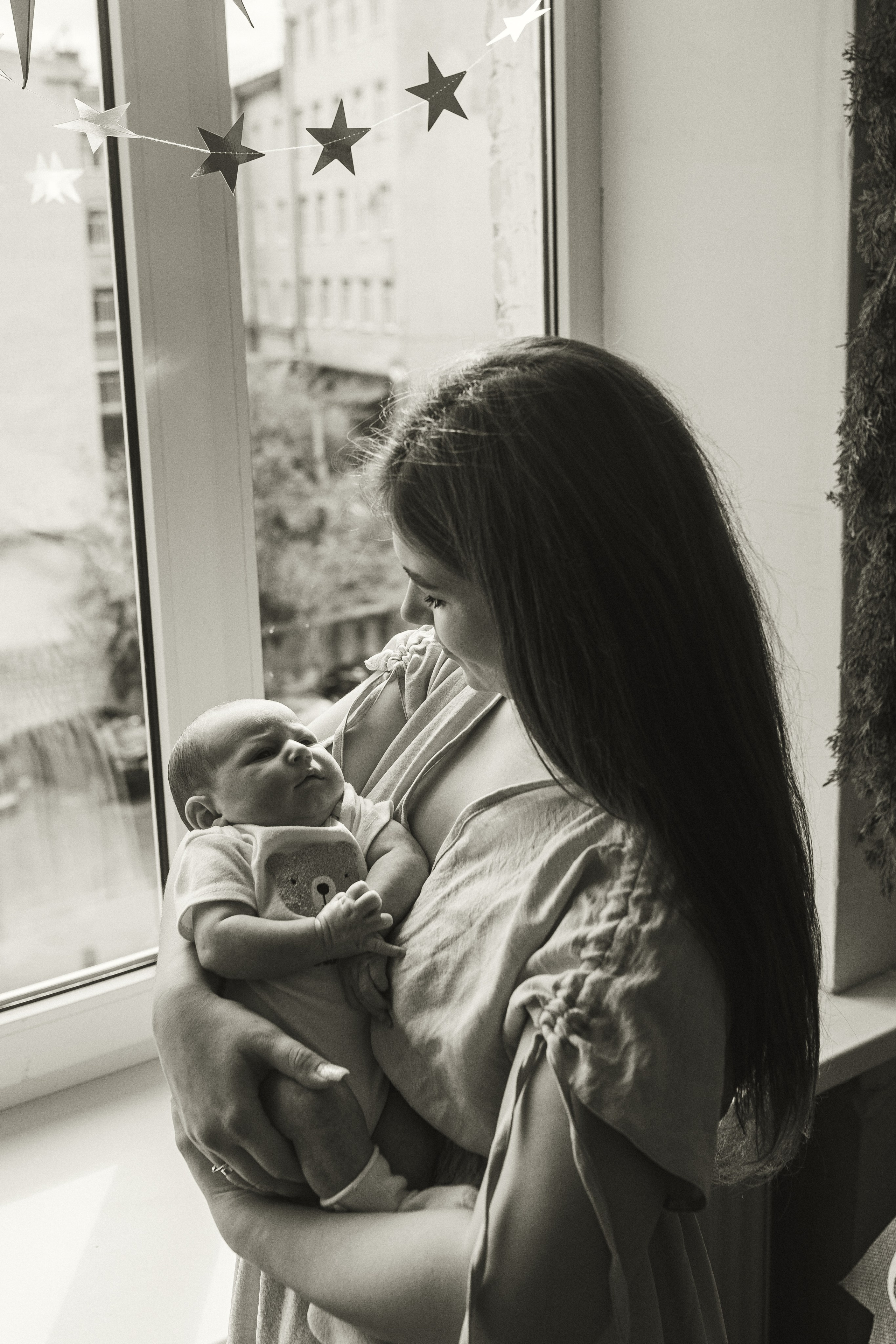 Мама и малыш. Первый месяц вместе. Фотограф в Ставрополе Svetlana Matveeva