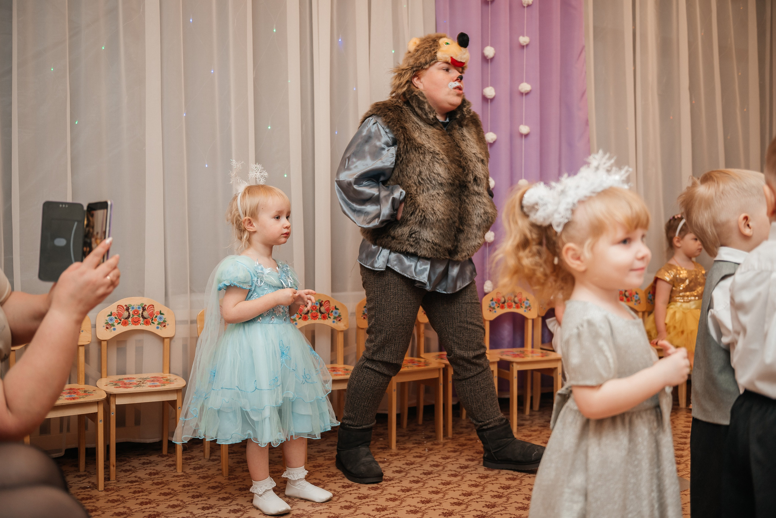 Новогодний утренник ДС № 99. Свадебный и семейный фотограф в Дзержинске Екатерина Шулакова