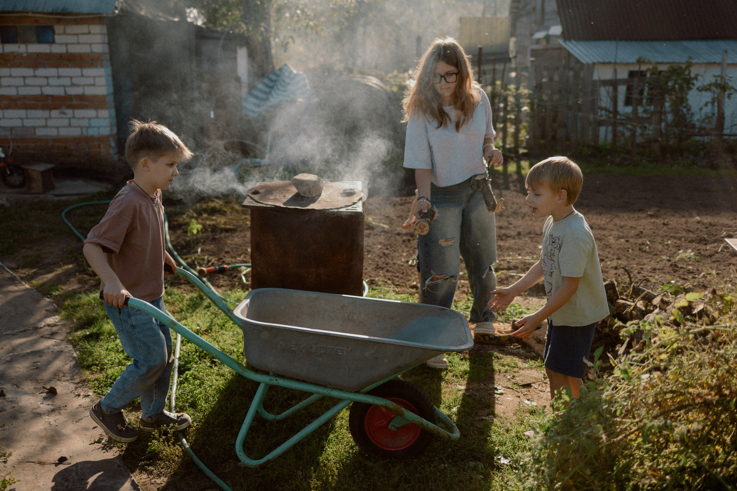На даче. Семейный фотограф в Казани Татьяна Тюрина