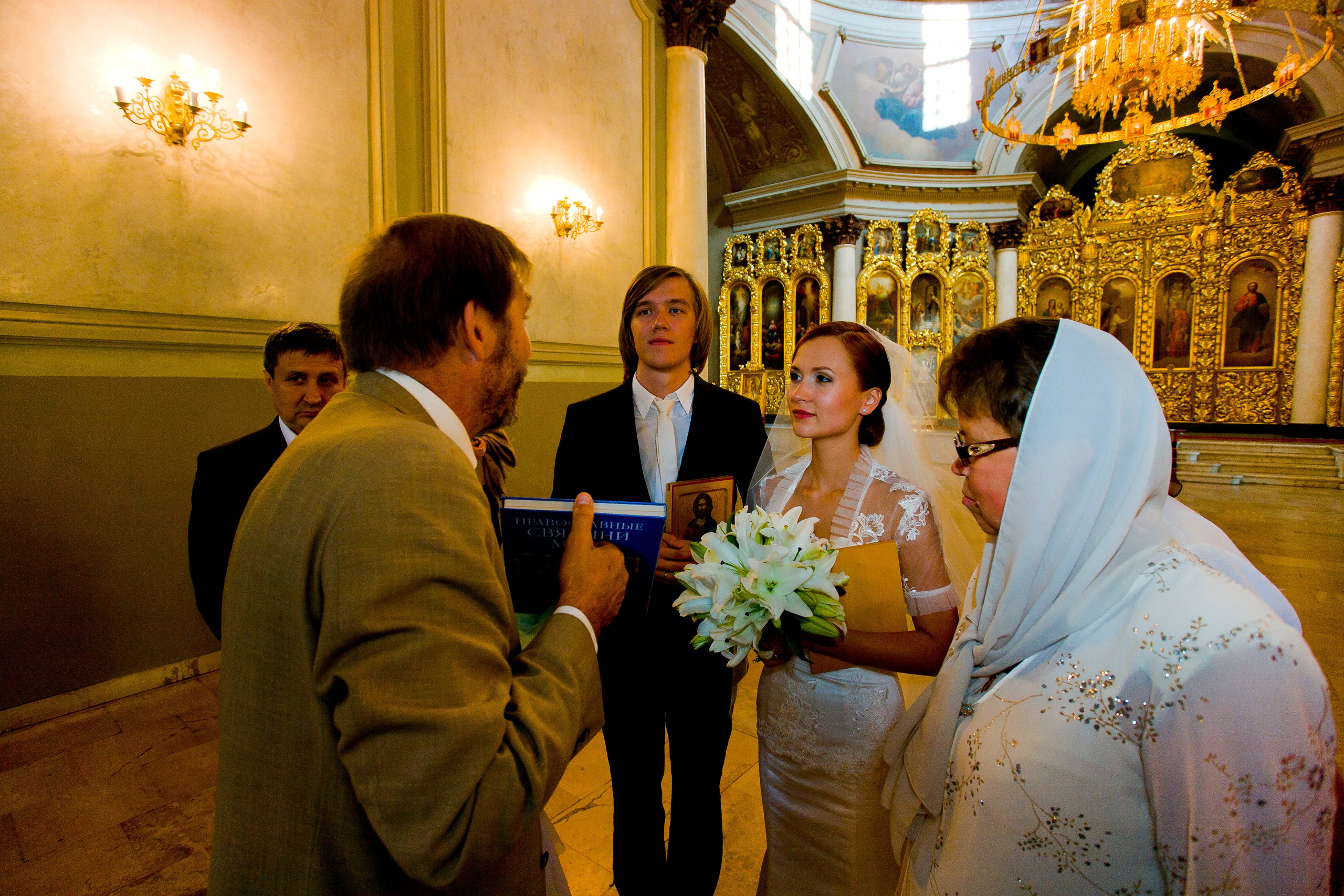 Свадьба Юра и Юля Венчание. Skazka.wfolio.pro