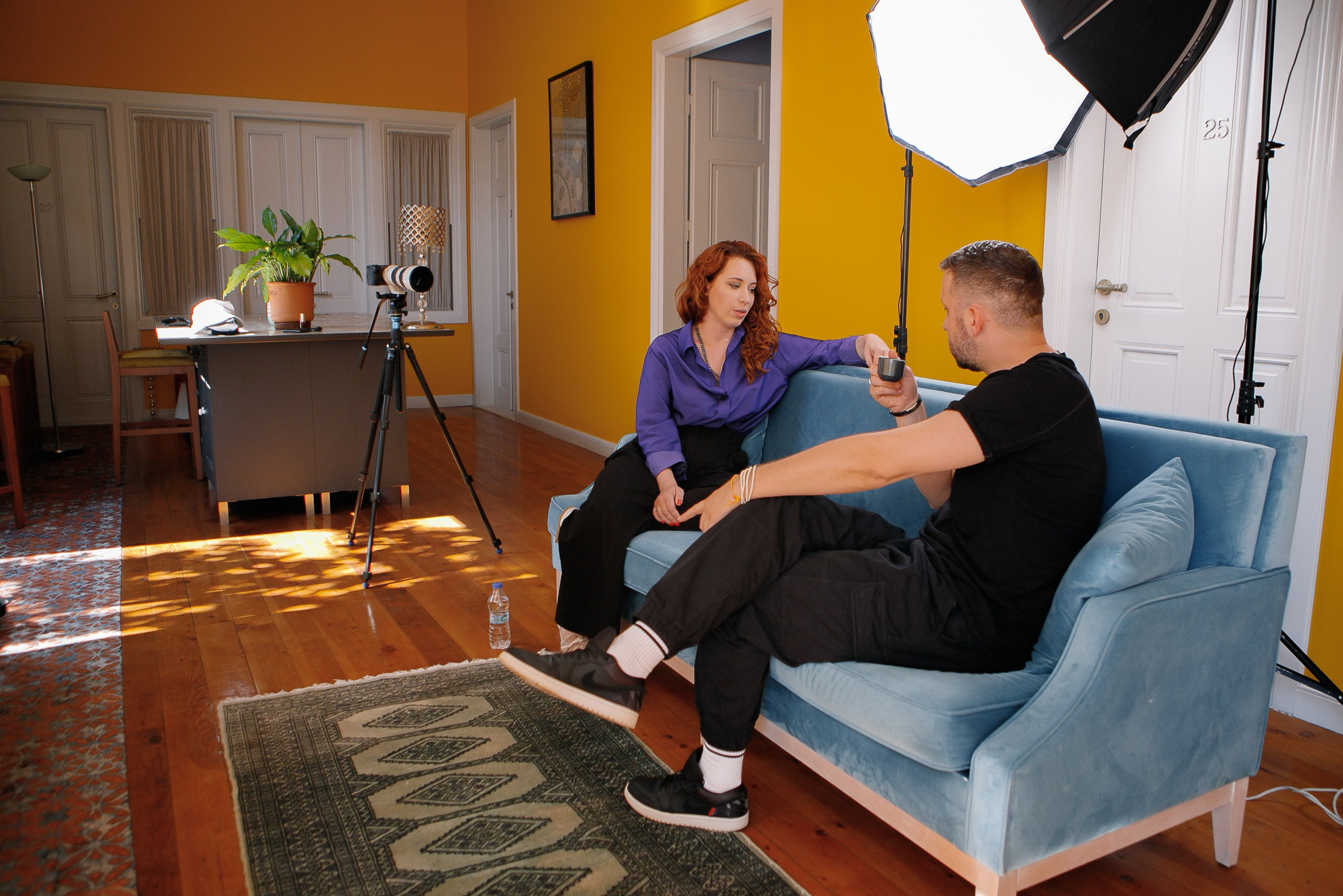 Интервью Ирины Шихман с Русланом Белым. Фотограф Анастасия Кулешова