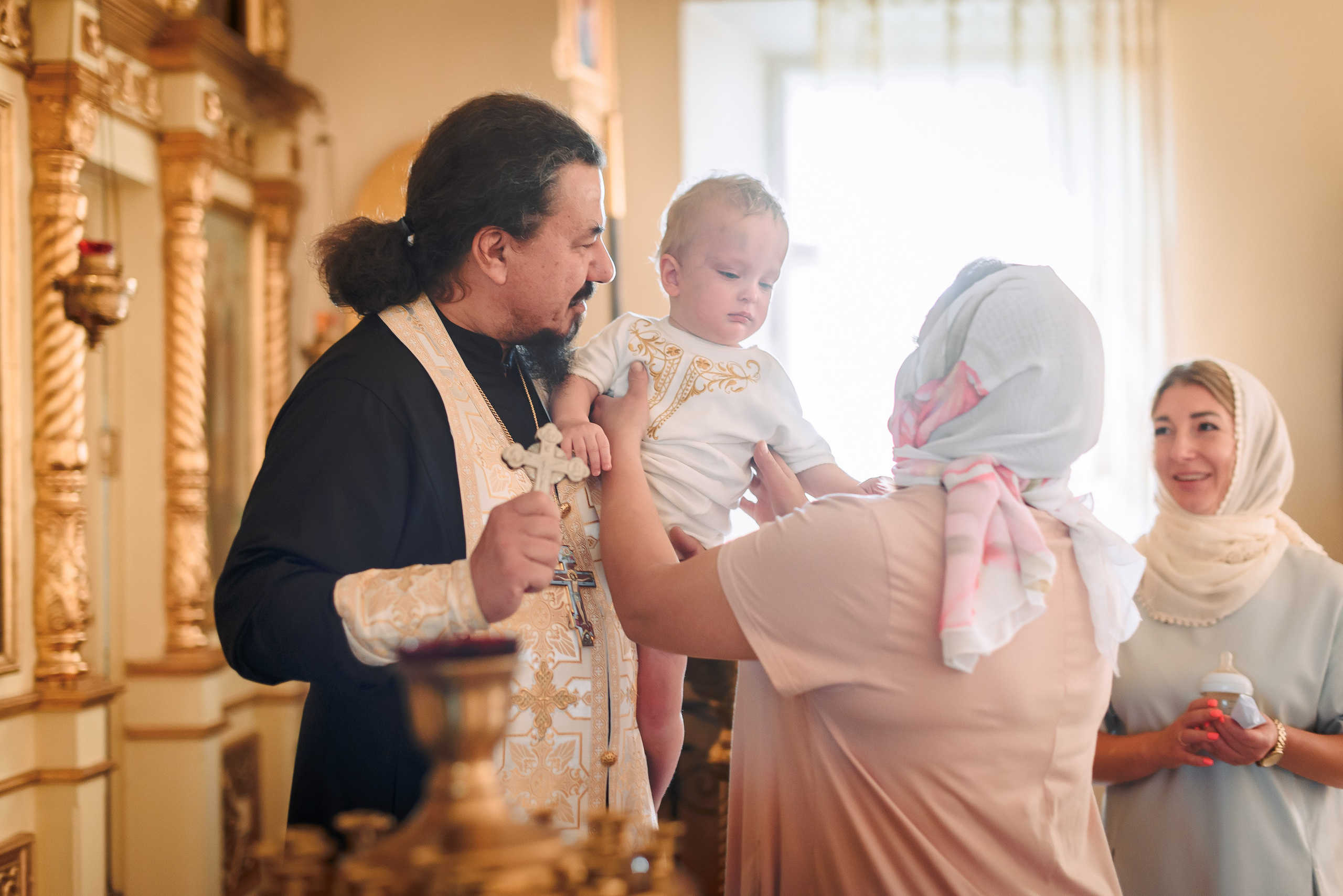 Крещение Макара. Свадебный и семейный фотограф в Москве Юлия Винник