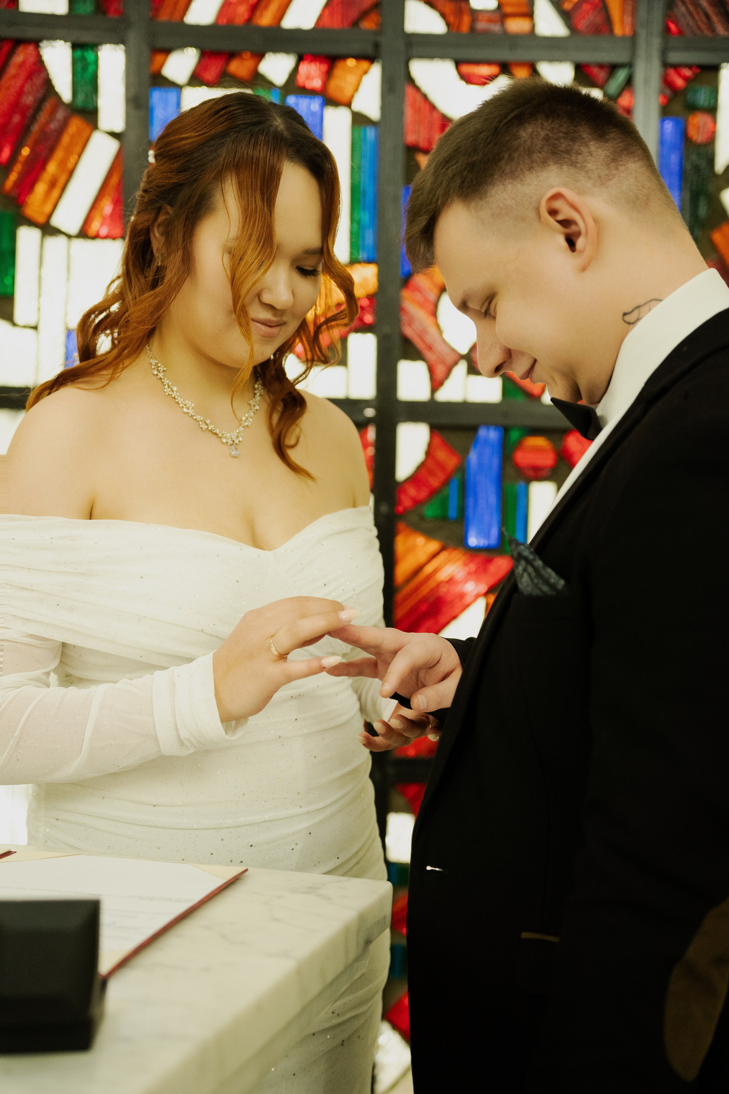 Роспись в загсе