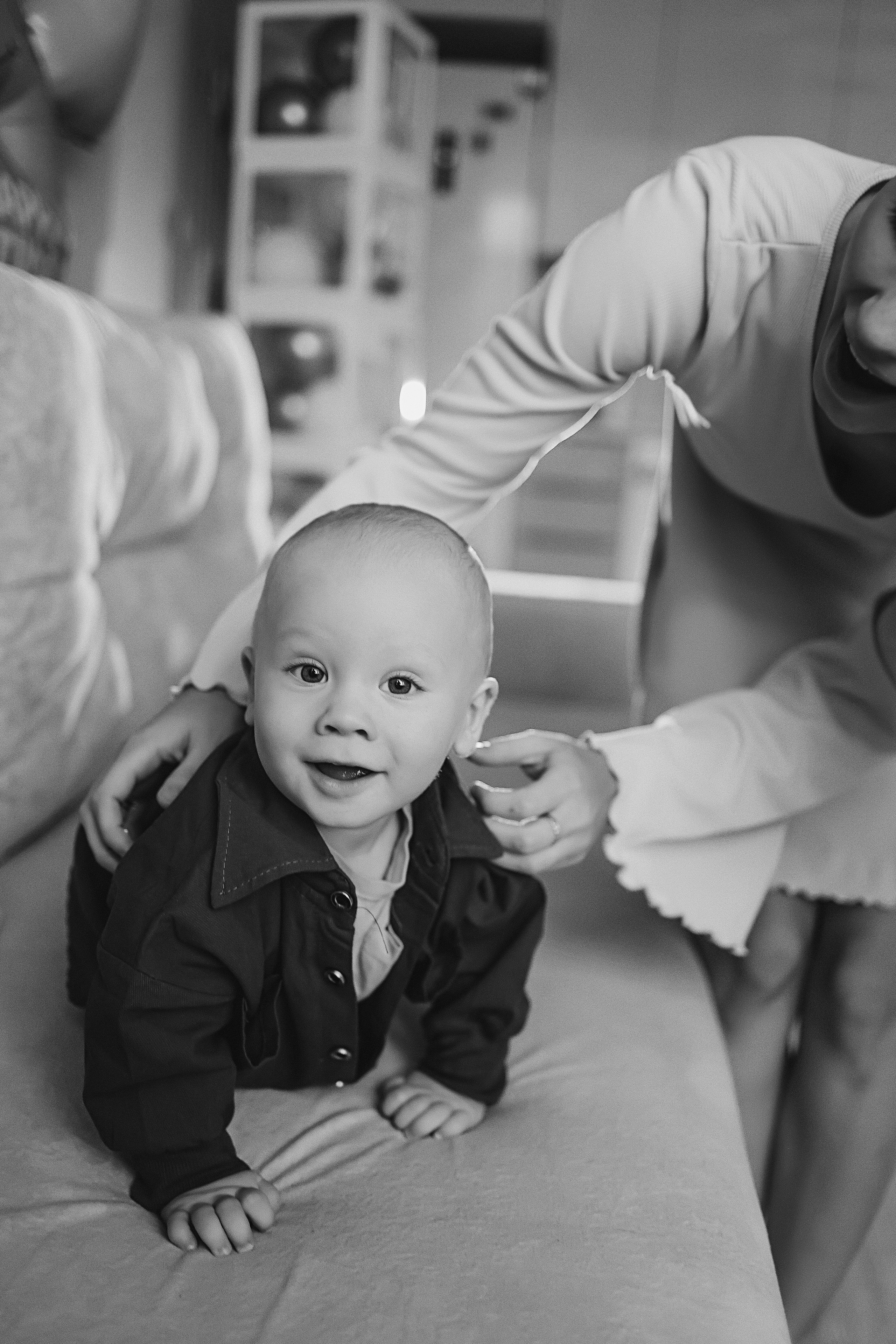 1 год Леону. Семейный фотограф Тюмень, фотограф на роды Салмина Мария