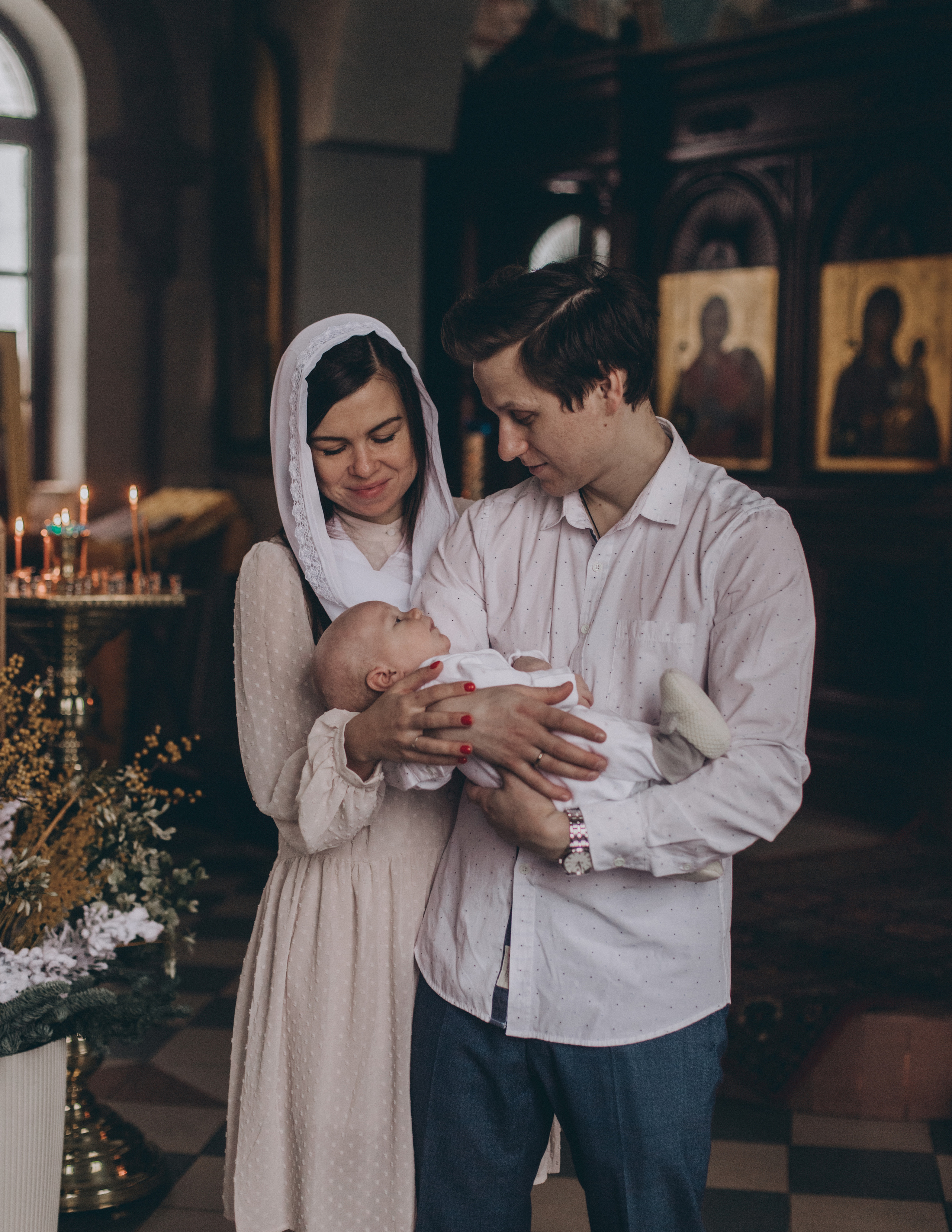 Крещение. Семейный фотограф в Москве Татьяна Головина