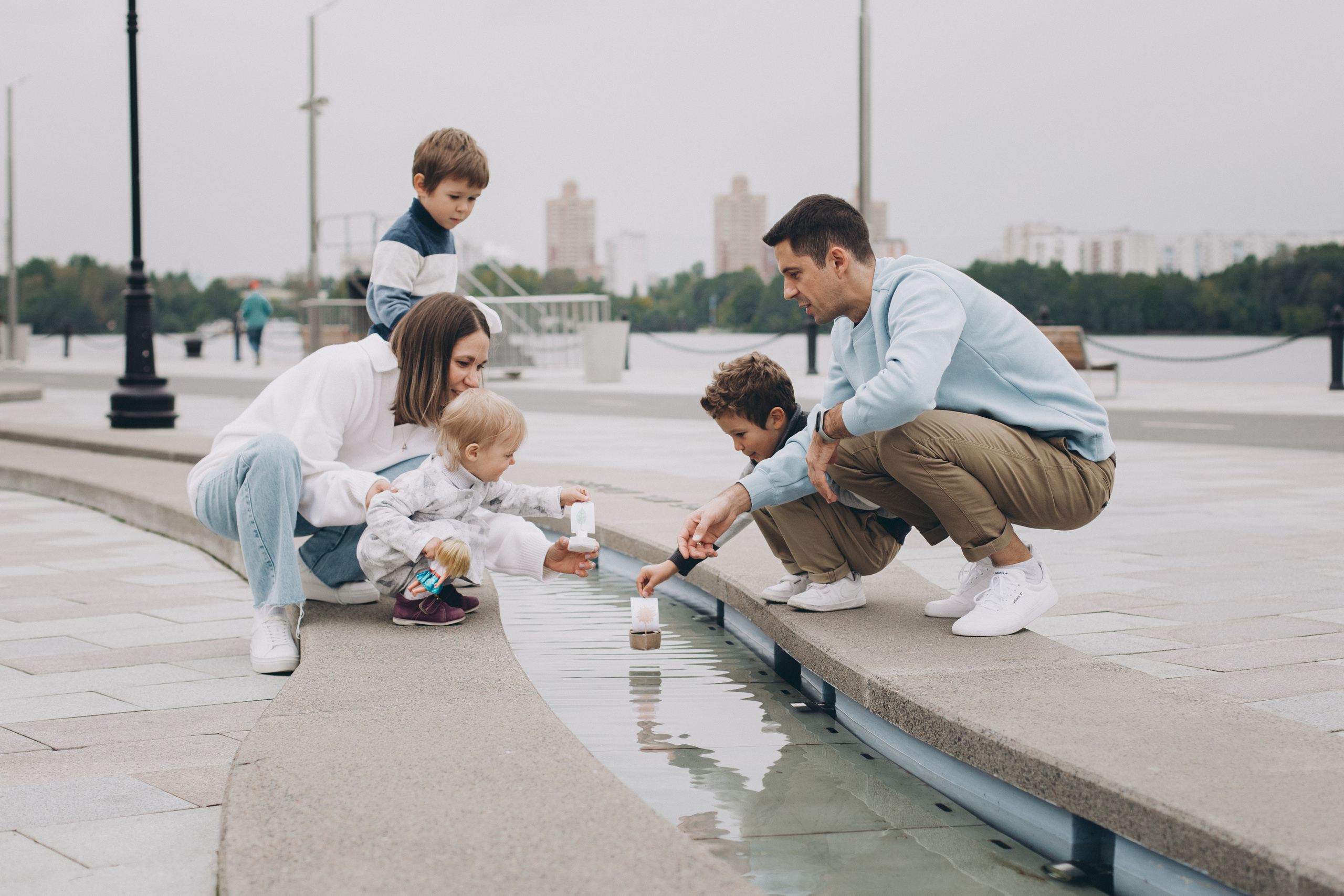 Семейные истории прогулки. Семейный фотограф в Москве Татьяна Головина