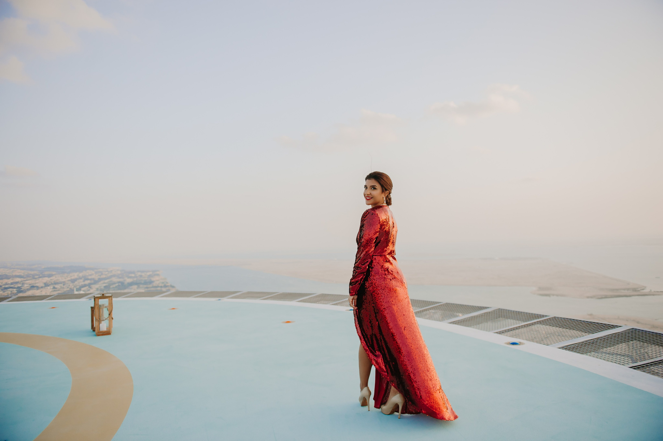 Love Story на высоте (Абу Даби). Фотограф в Москве и Санкт-Петербурге Дарина