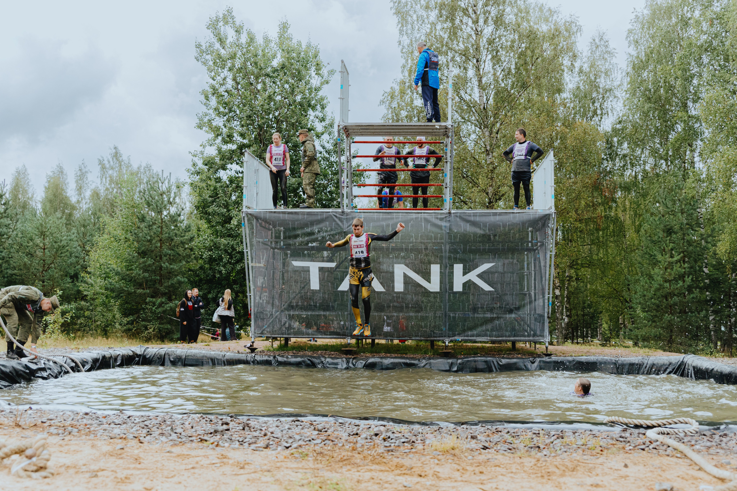 TANK на «Гонке Героев». Фотограф в Москве и Санкт-Петербурге Дарина