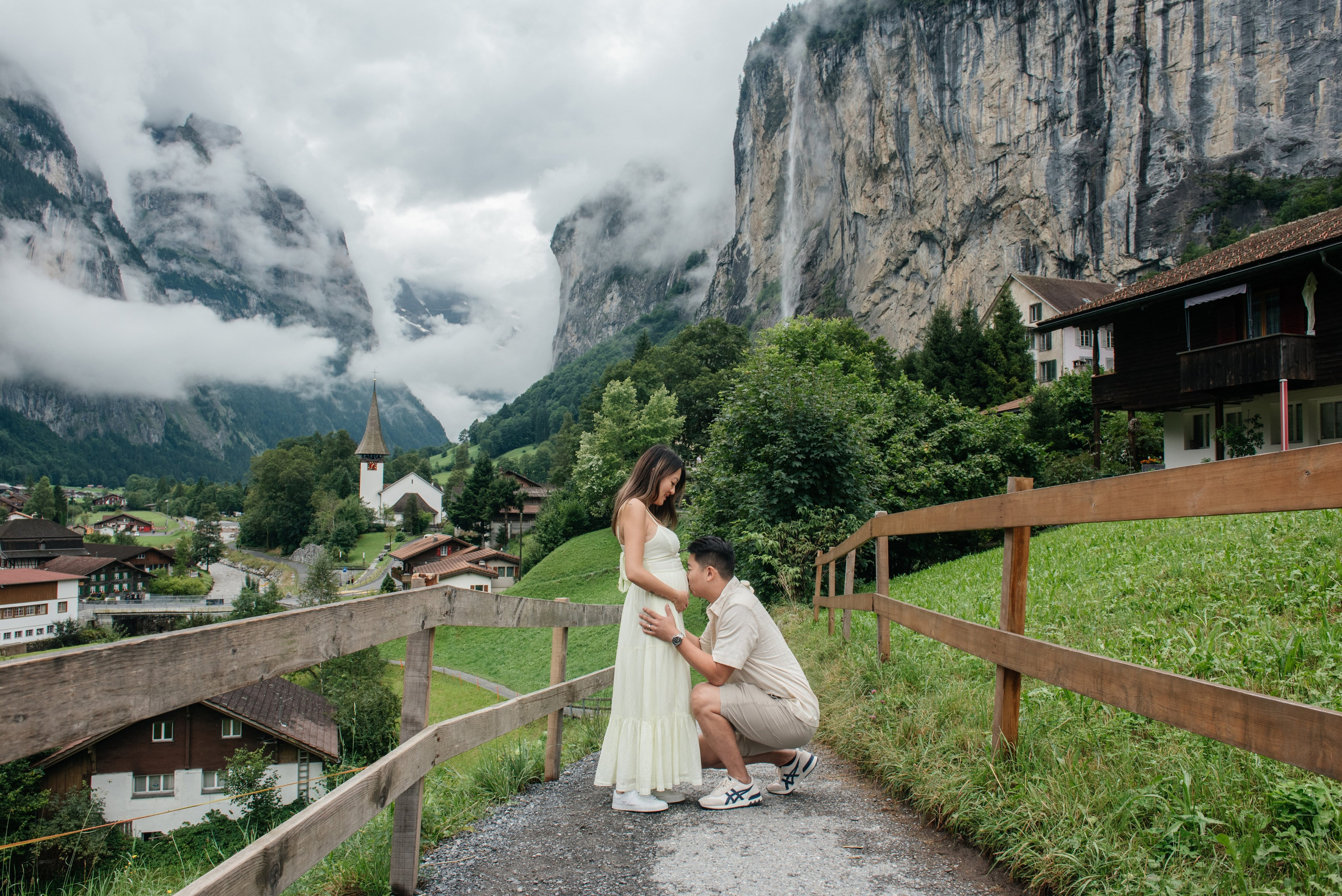 Peggy and Michael (pregnancy). Photographer in Switzerland and Europe Anna Alekseenko
