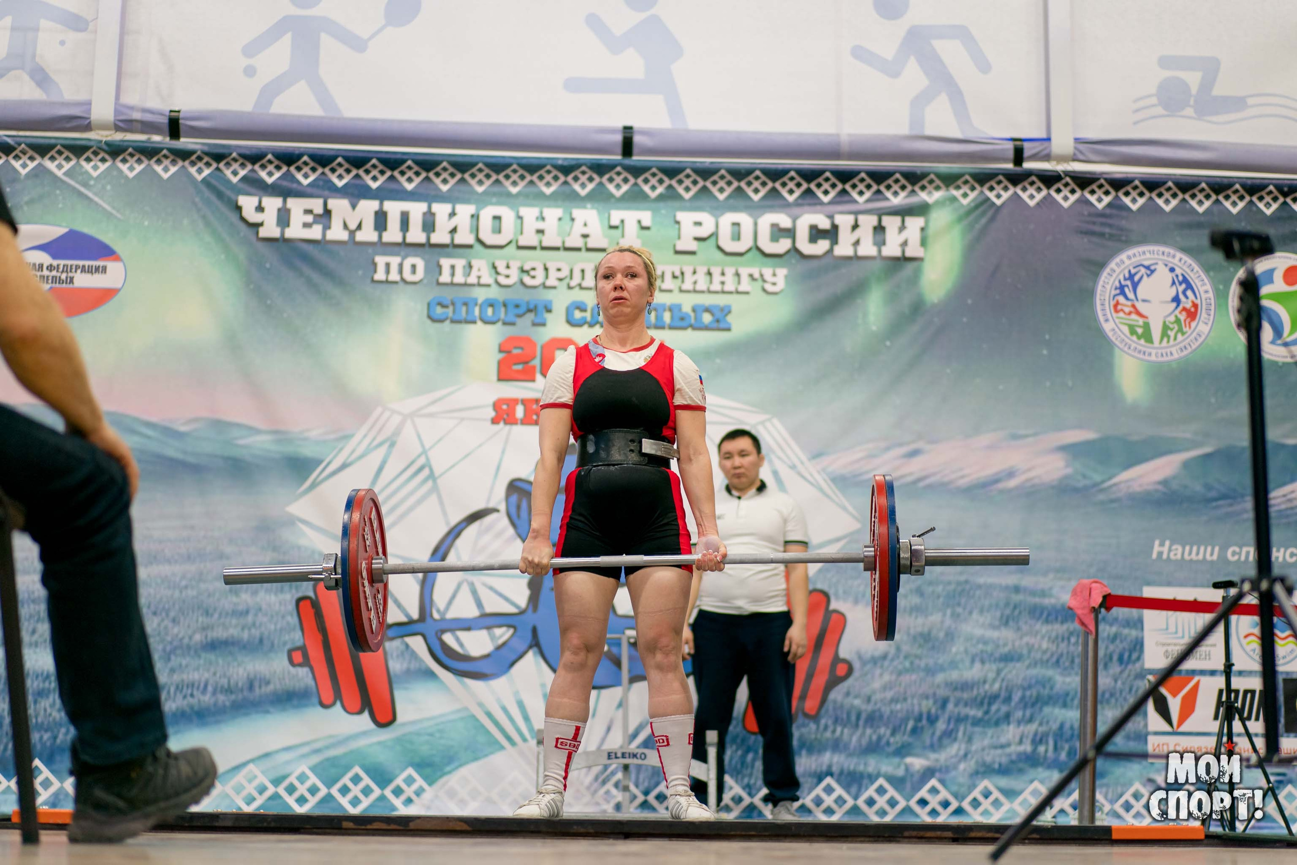 Чемпионат России по пауэрлифтигу 2025. Спорт слепых. Студия «Мой Спорт!» — все о спорте в Якутии
