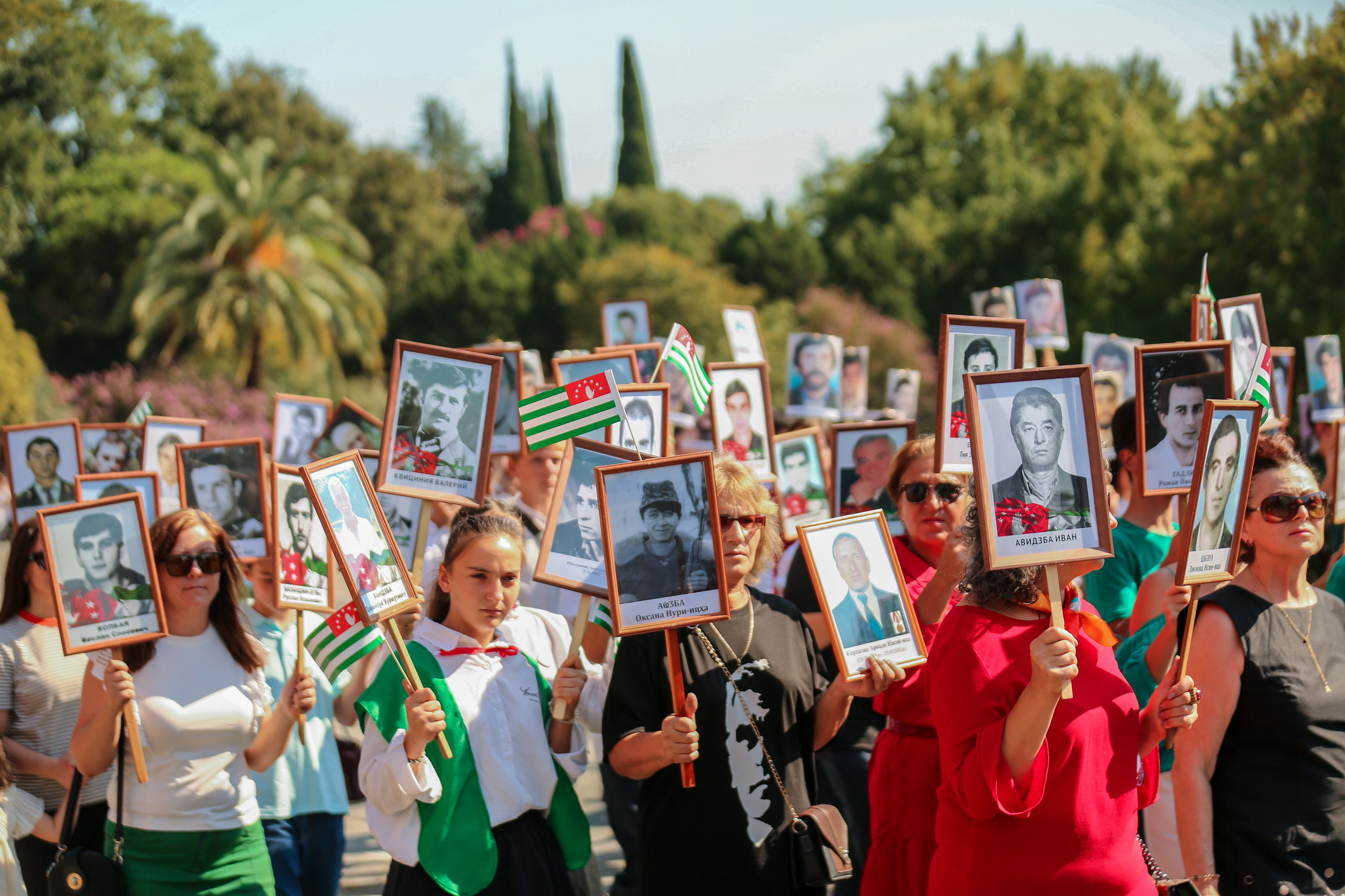 30-летие Дня Победы и Независимости Абхазии. Свадебный и семейный фотограф в Абхазии Эля Цишба