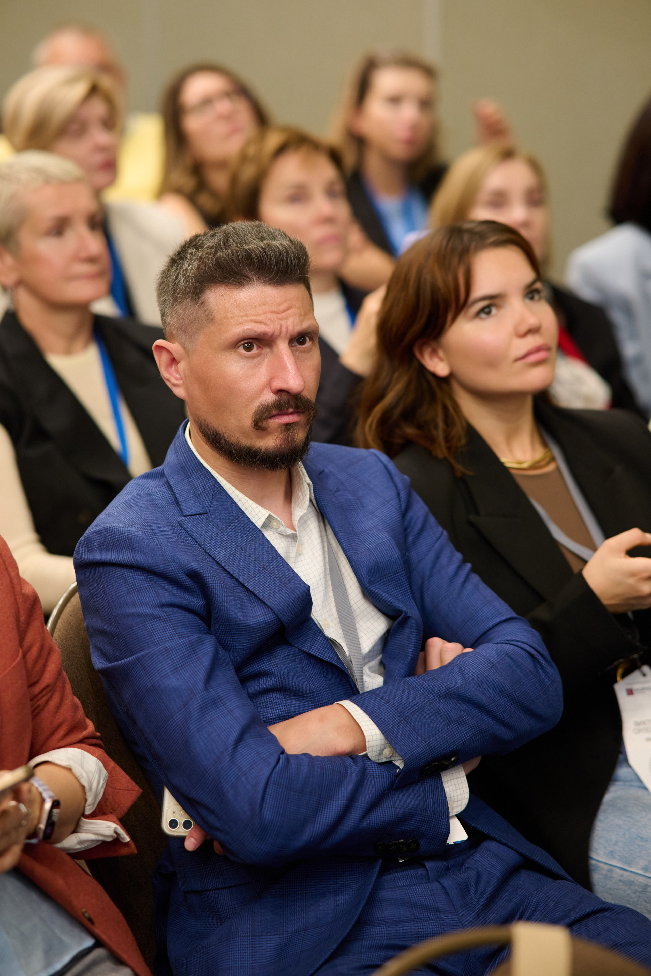 Репортажная съёмка конференции в Москве