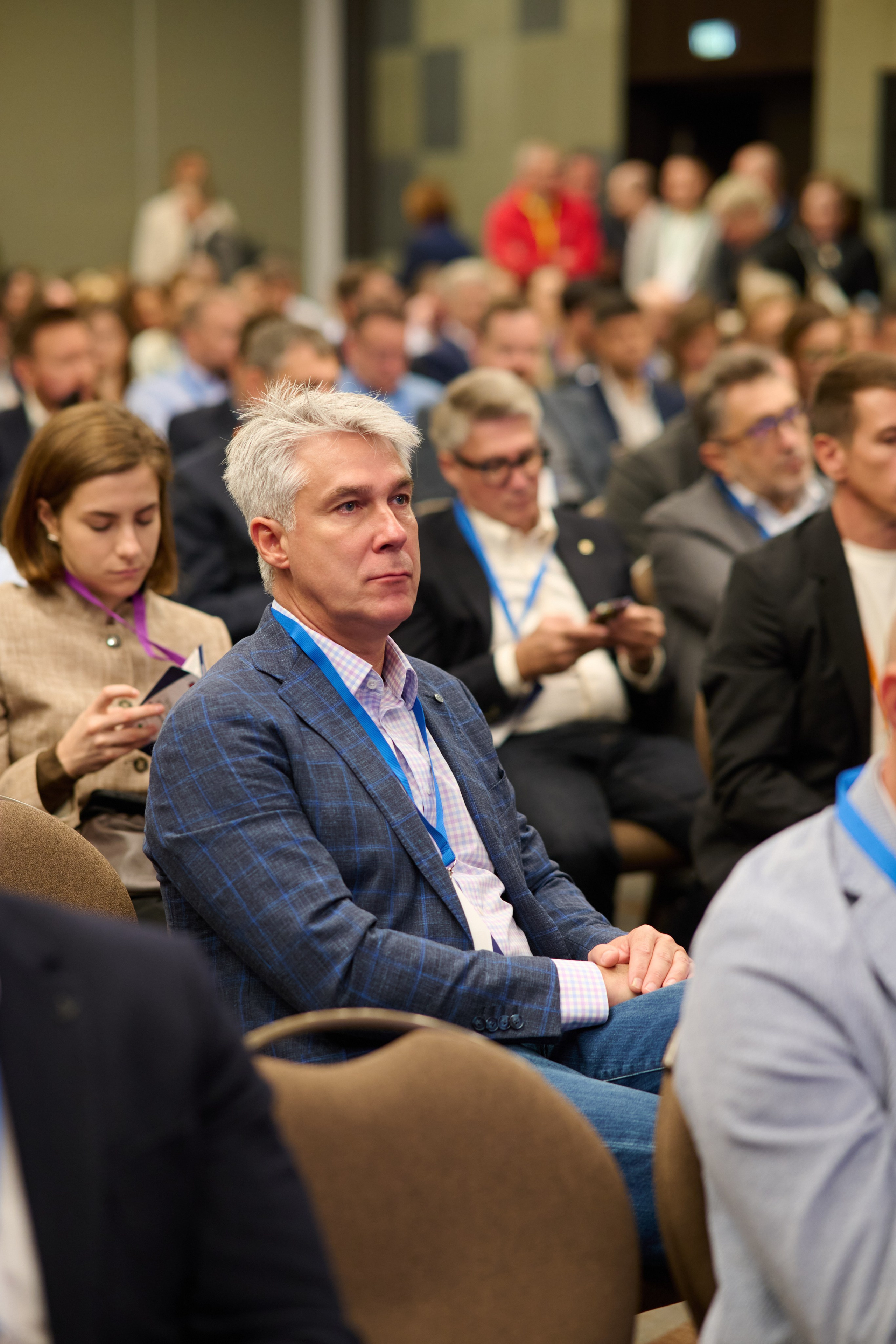 Репортажная съёмка конференции в Москве