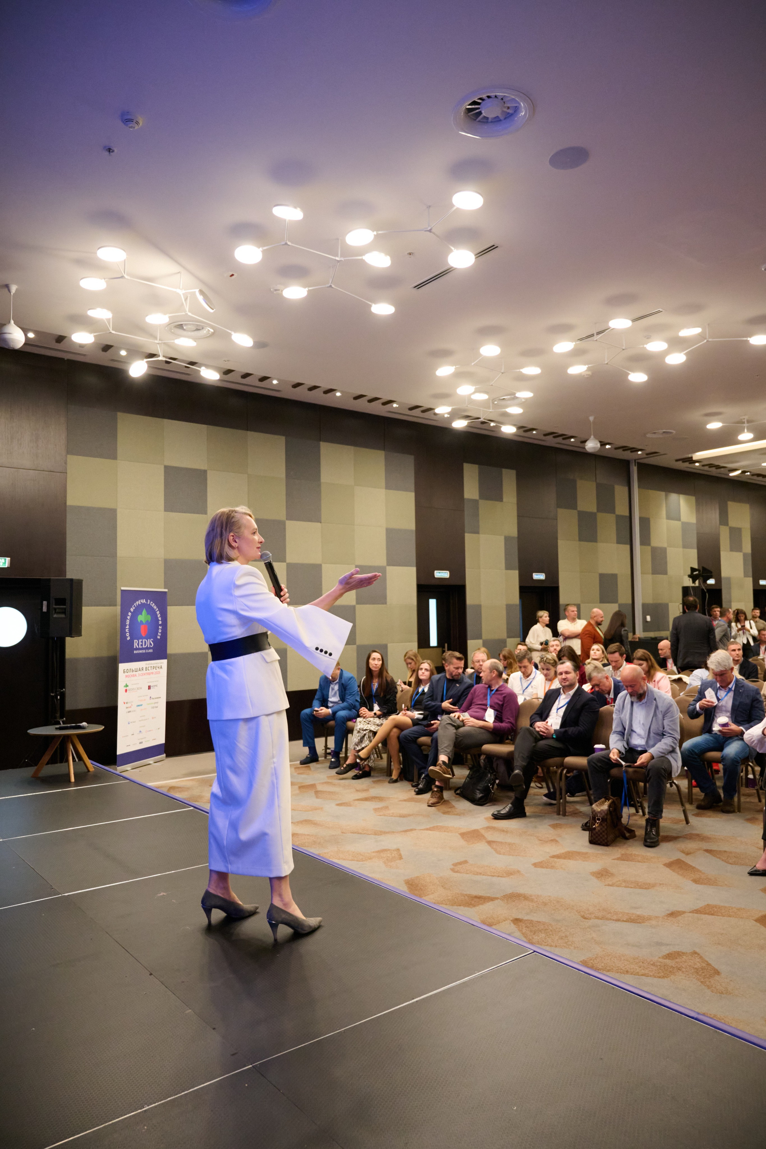 Репортажная съёмка конференции в Москве