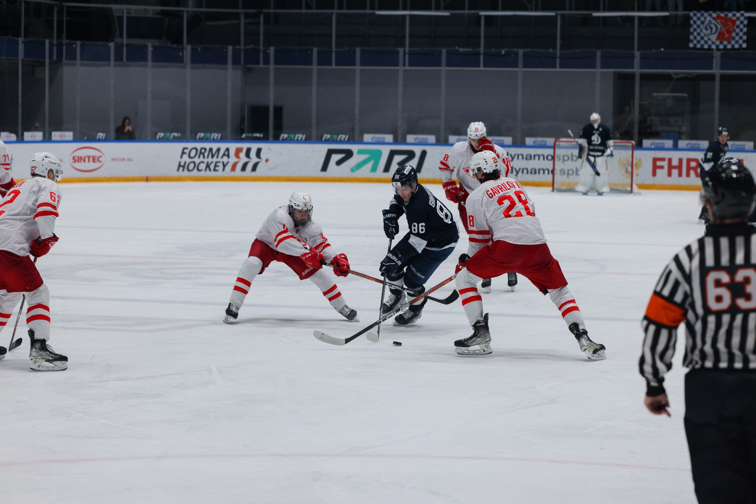 МХК Динамо — МХК Спартак. Фотограф Александр Заломаев