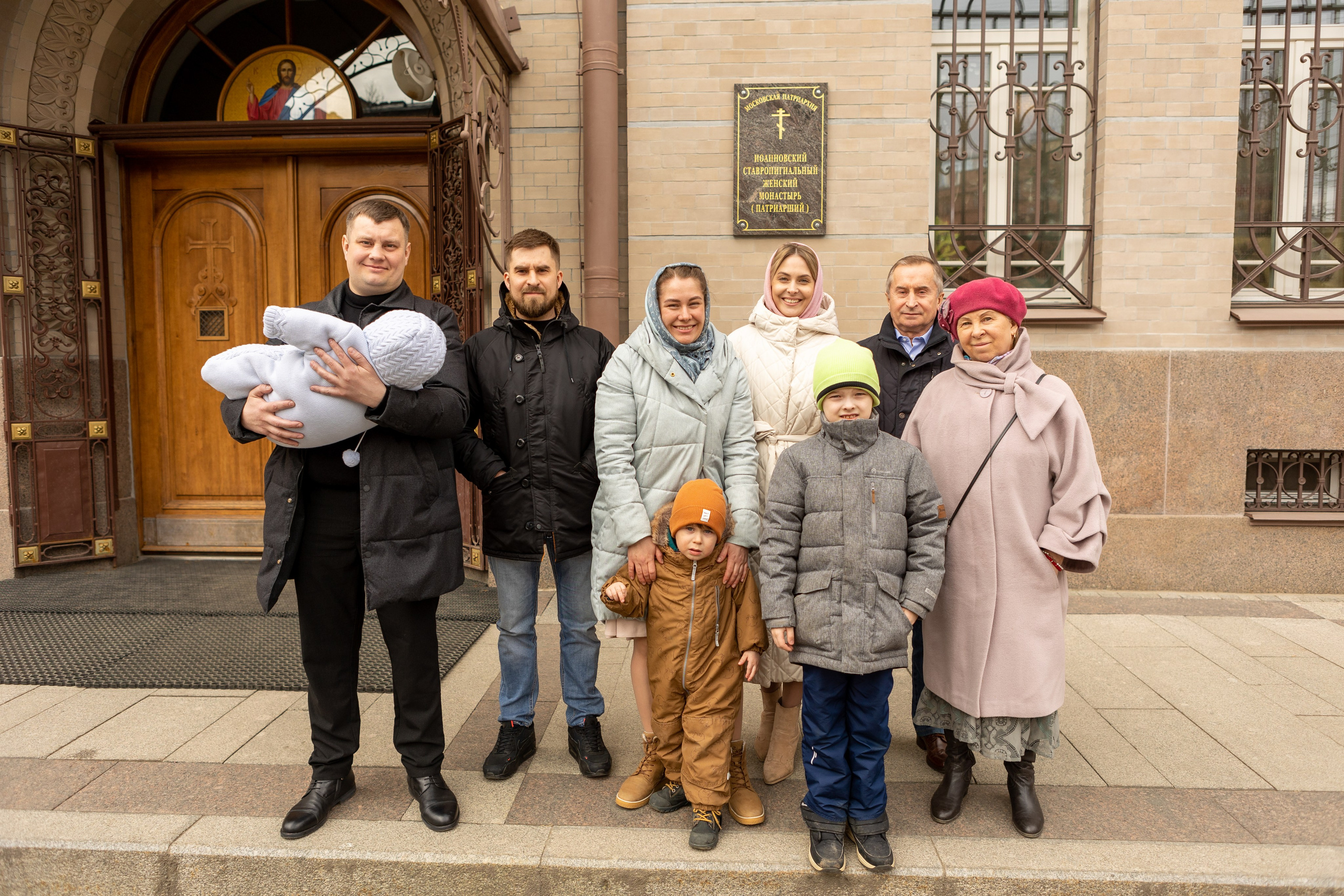 Крещение Даниила. Фотограф Александр Заломаев