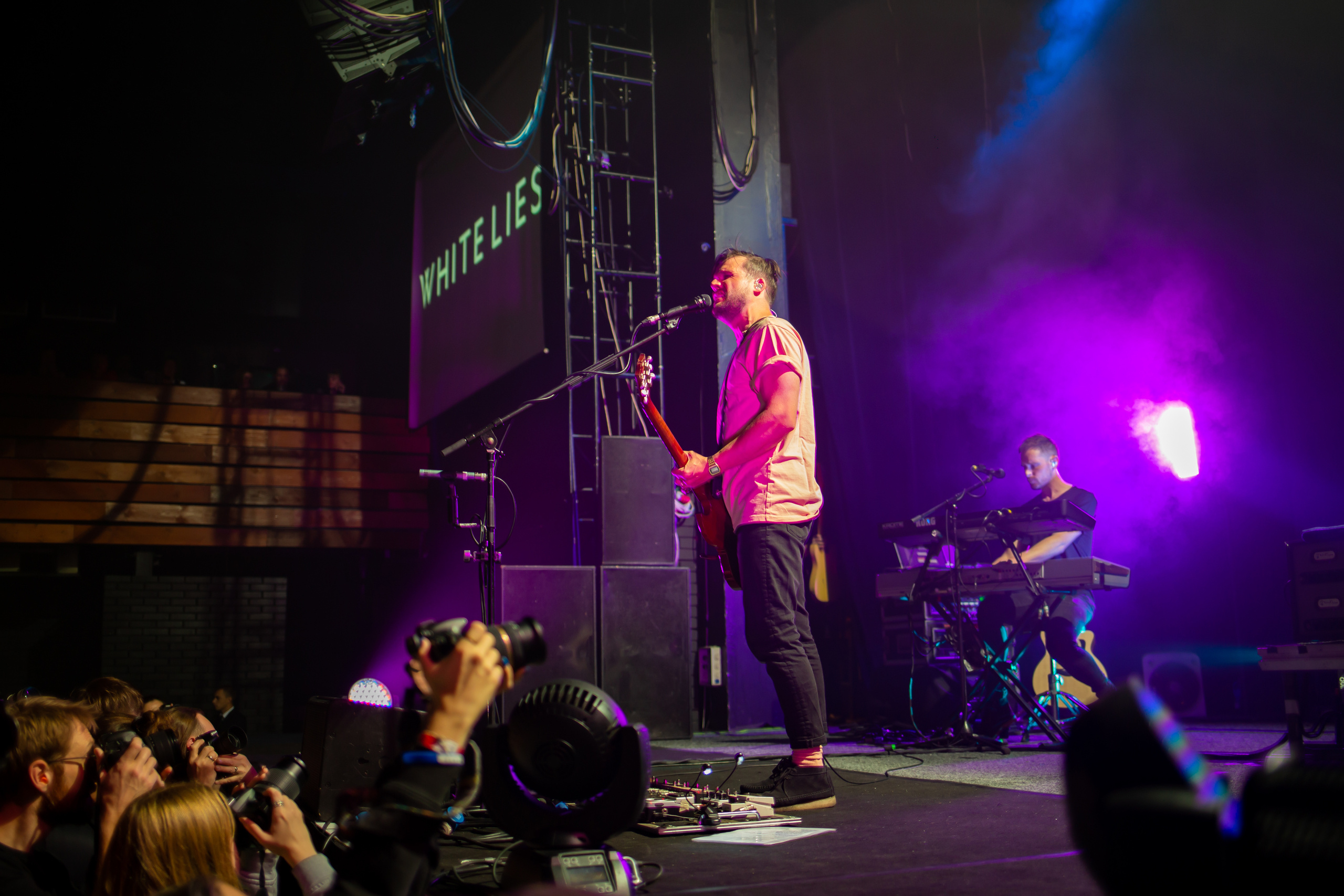 Концерт White Lies в Москве. Фотограф Сонкина Татьяна