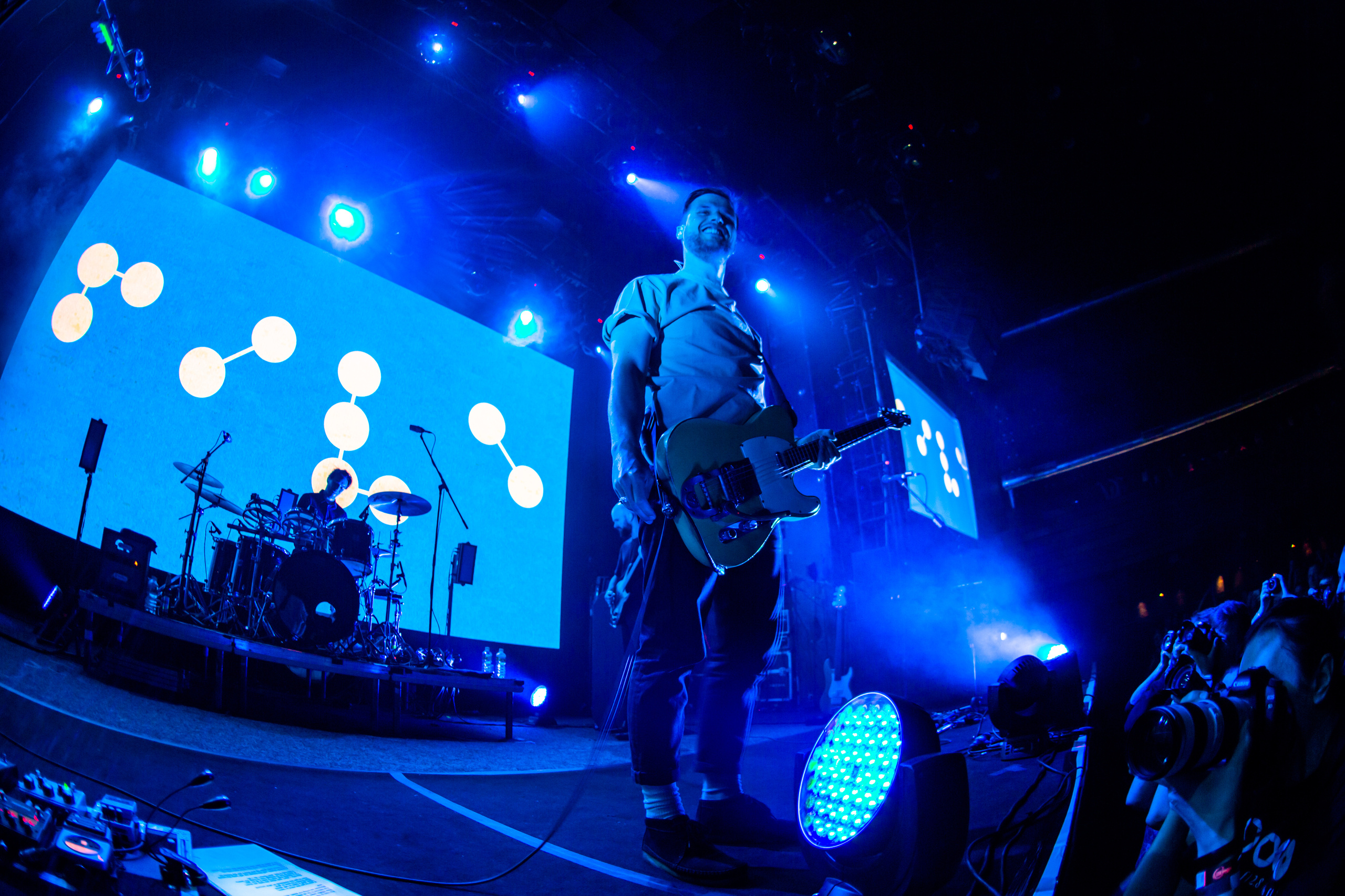 Концерт White Lies в Москве. Фотограф Сонкина Татьяна