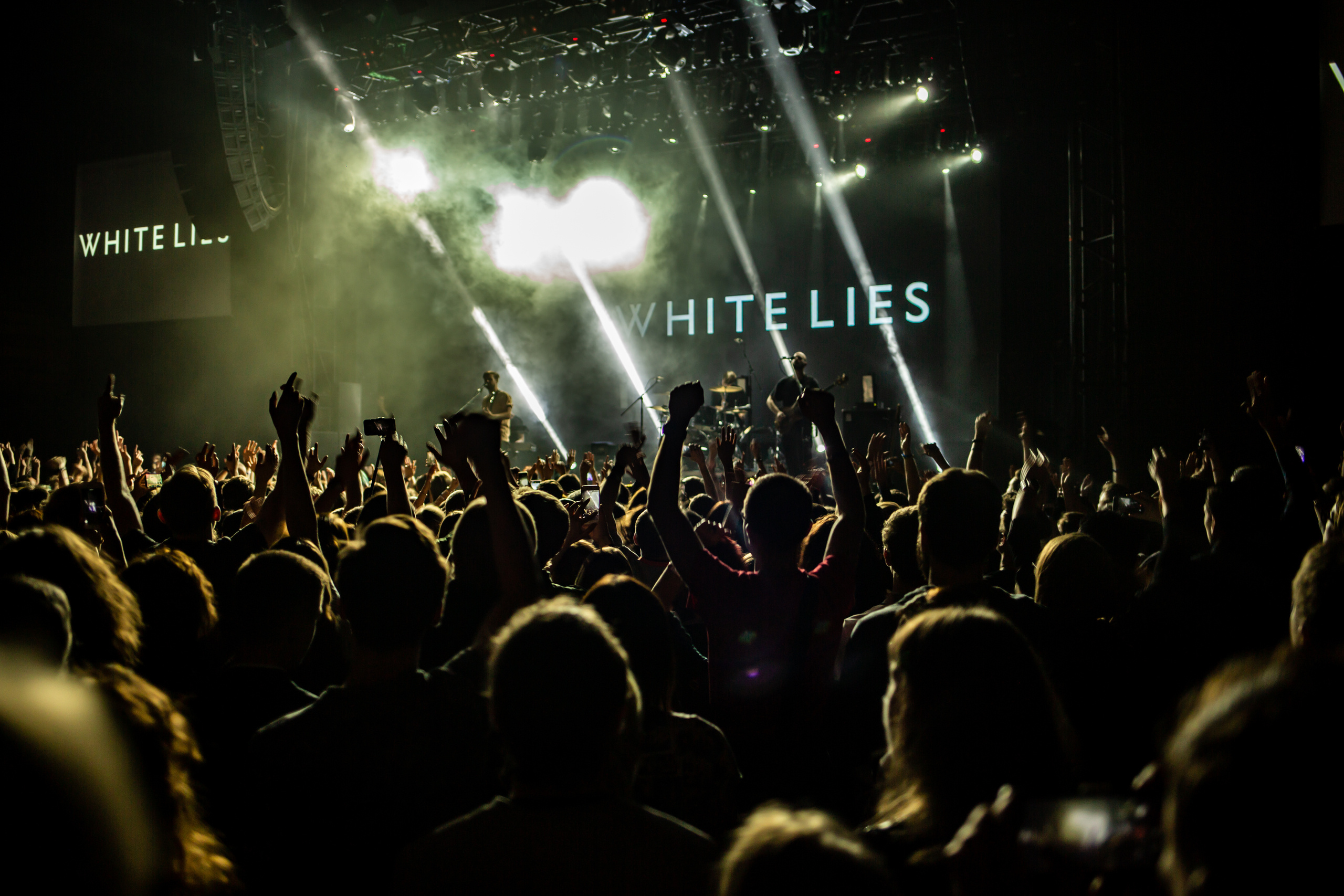 Концерт White Lies в Москве. Фотограф Сонкина Татьяна