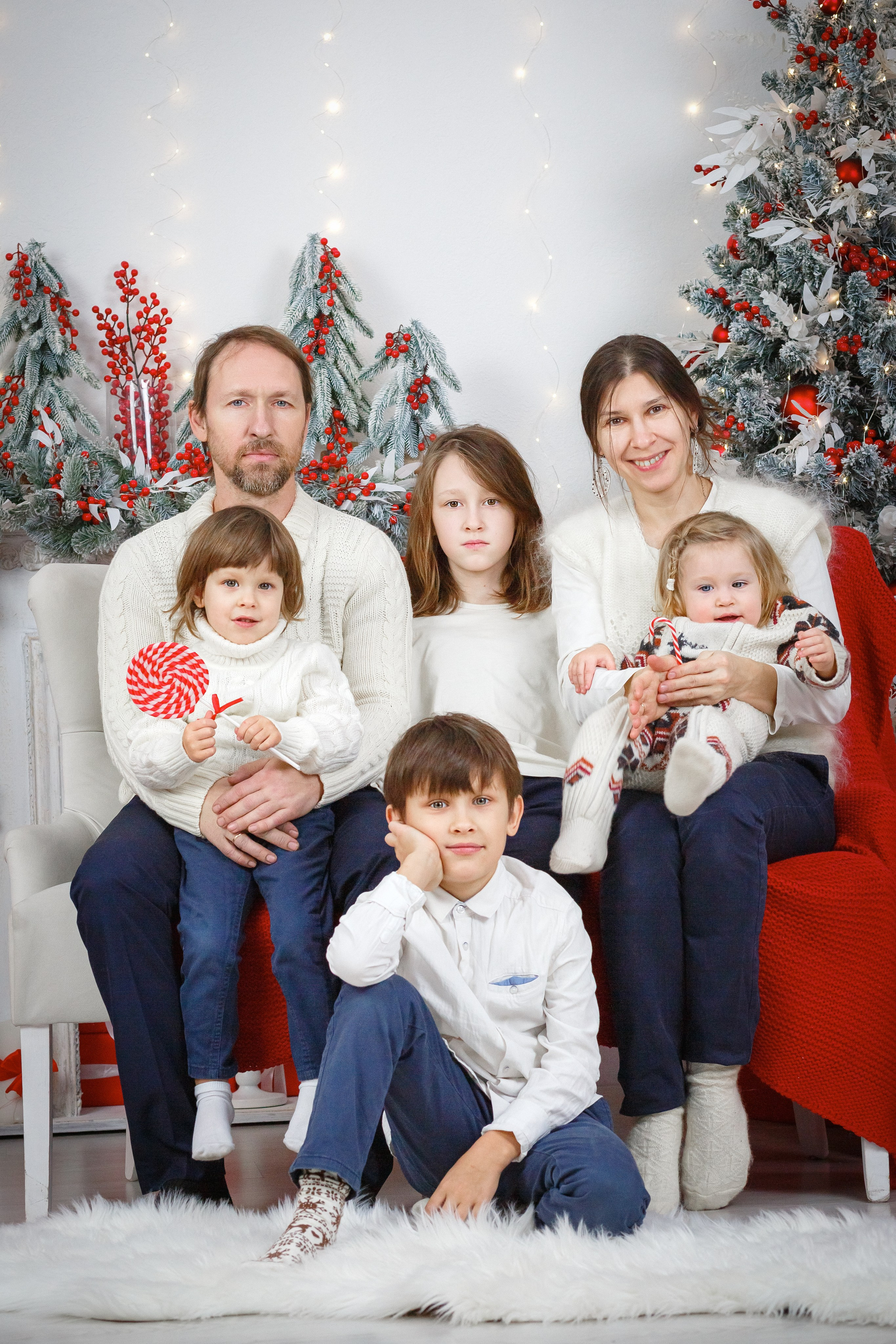 Портфолио с новогодних фотосессий