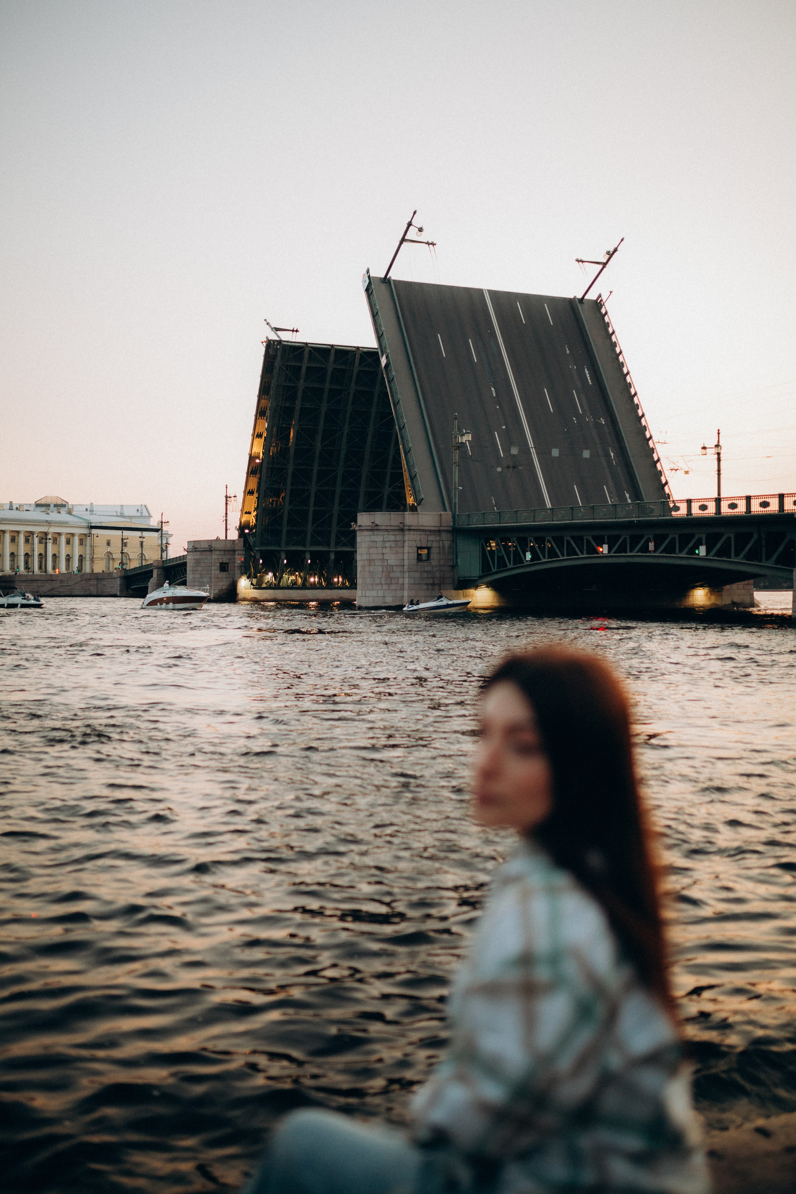 Фотосессия с разводными мостами. Фотограф Санкт-Петербург Князева Елизавета