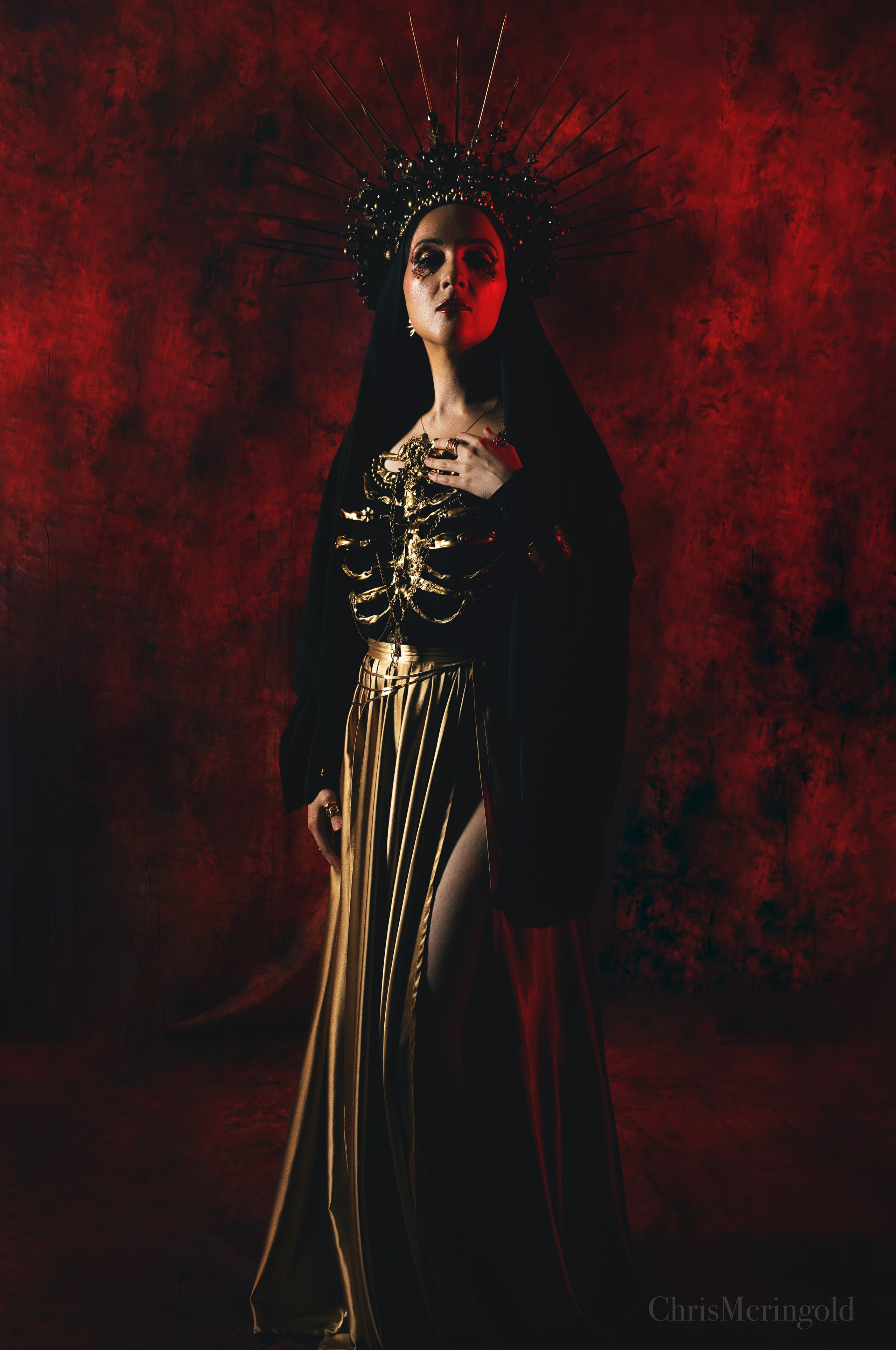 Gothic queen. Портретный фотограф Кристина Лукьянова