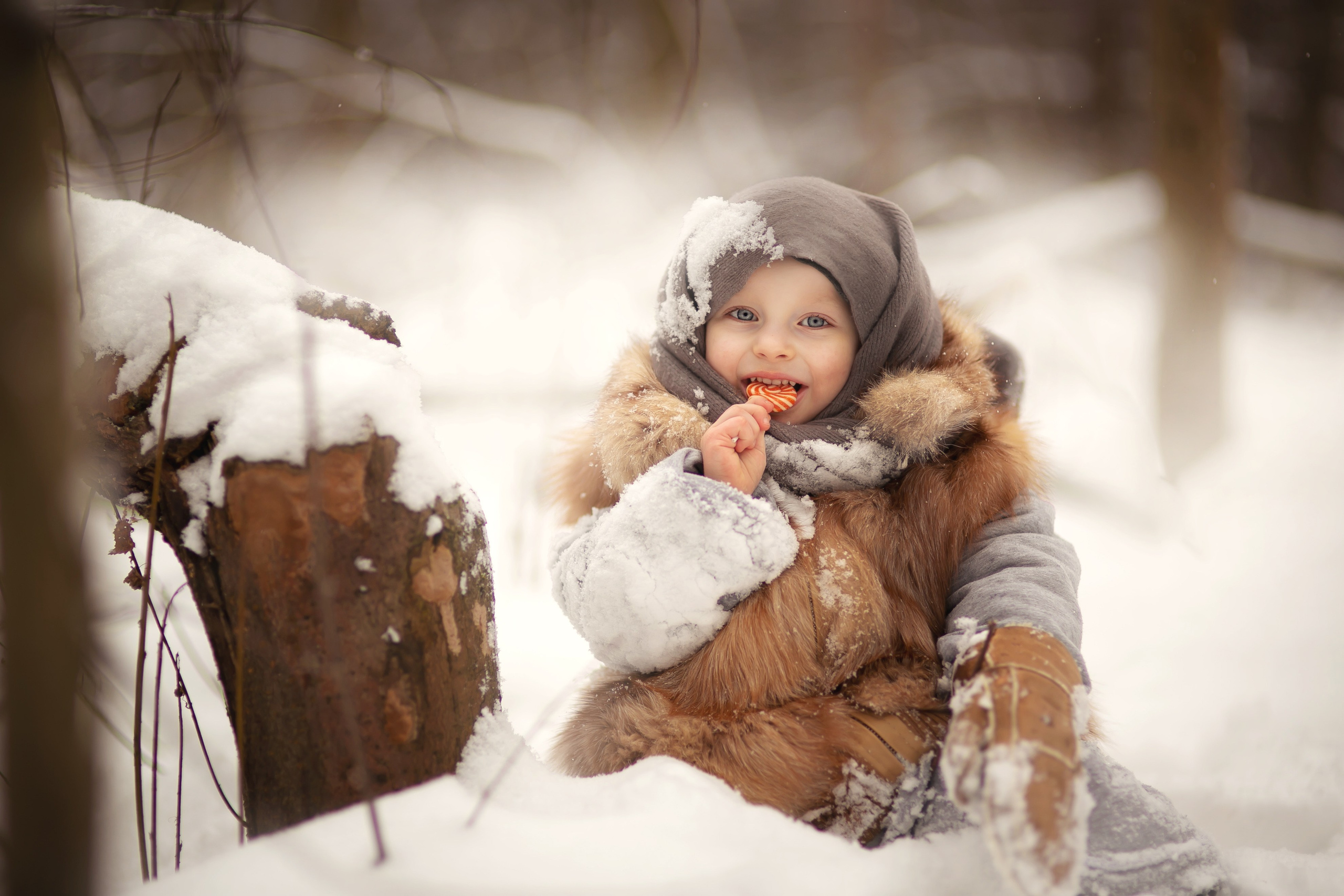 Зимние узоры. Семейный фотограф в Москве