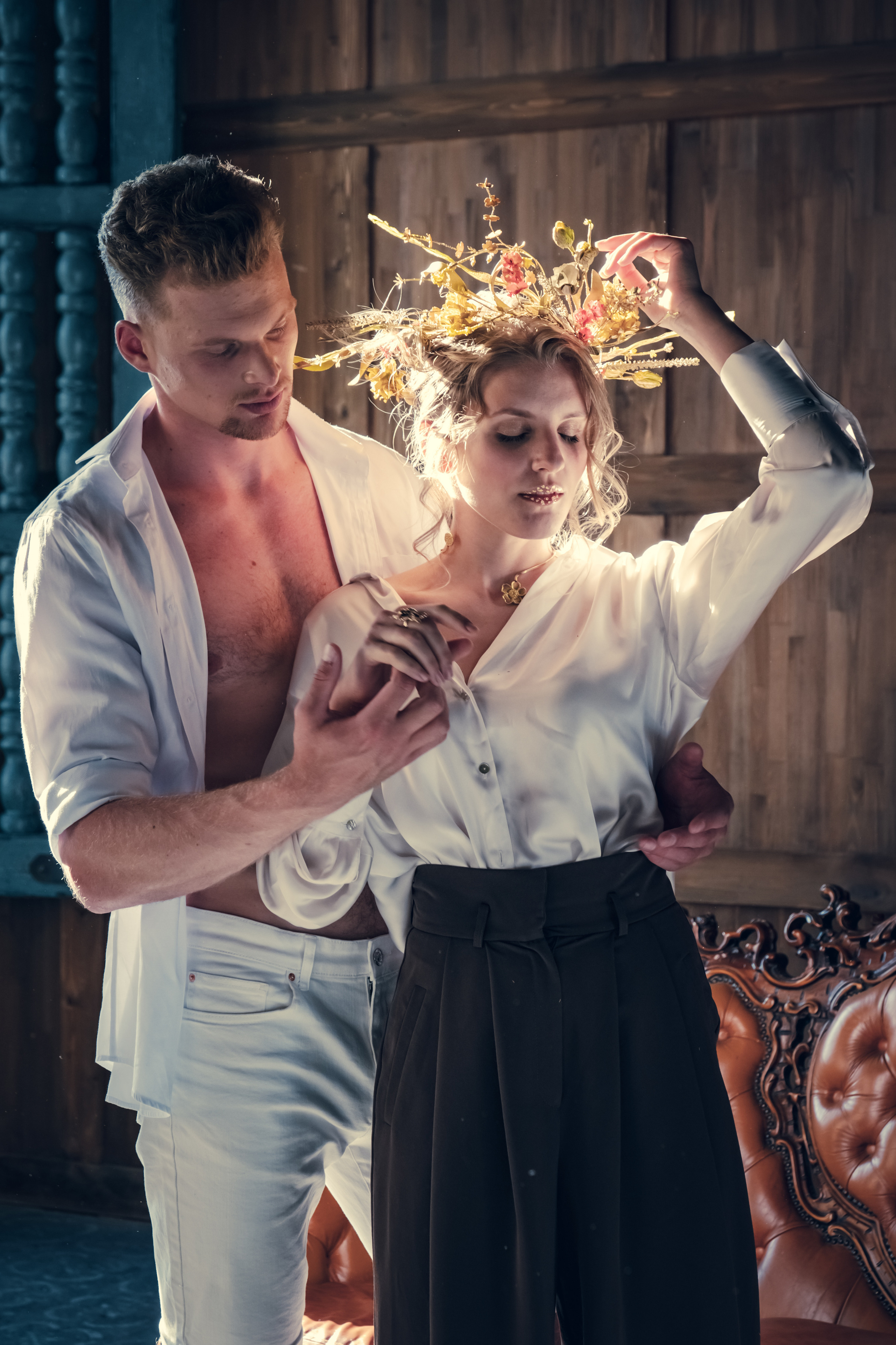 Боги & Демоны. Фотосессия в Спб в студии, фотограф Панютина Марина