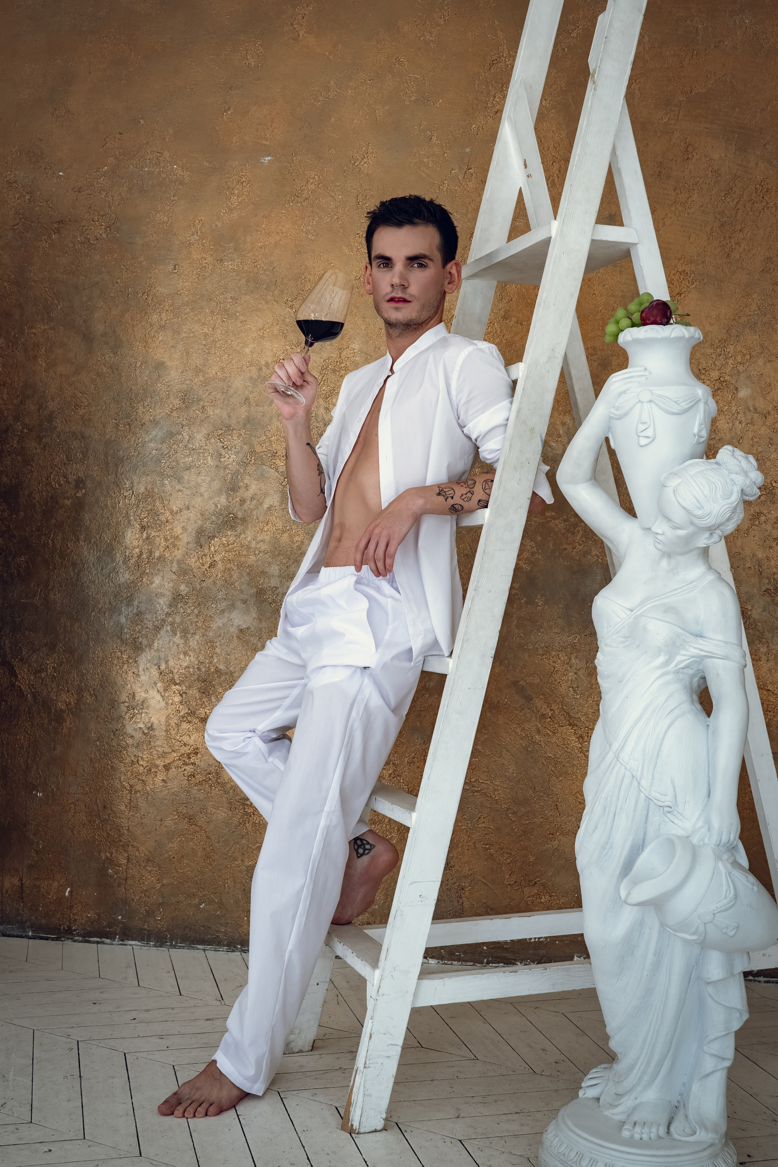 Боги древней Греции. Фотосессия в Спб в студии, фотограф Панютина Марина