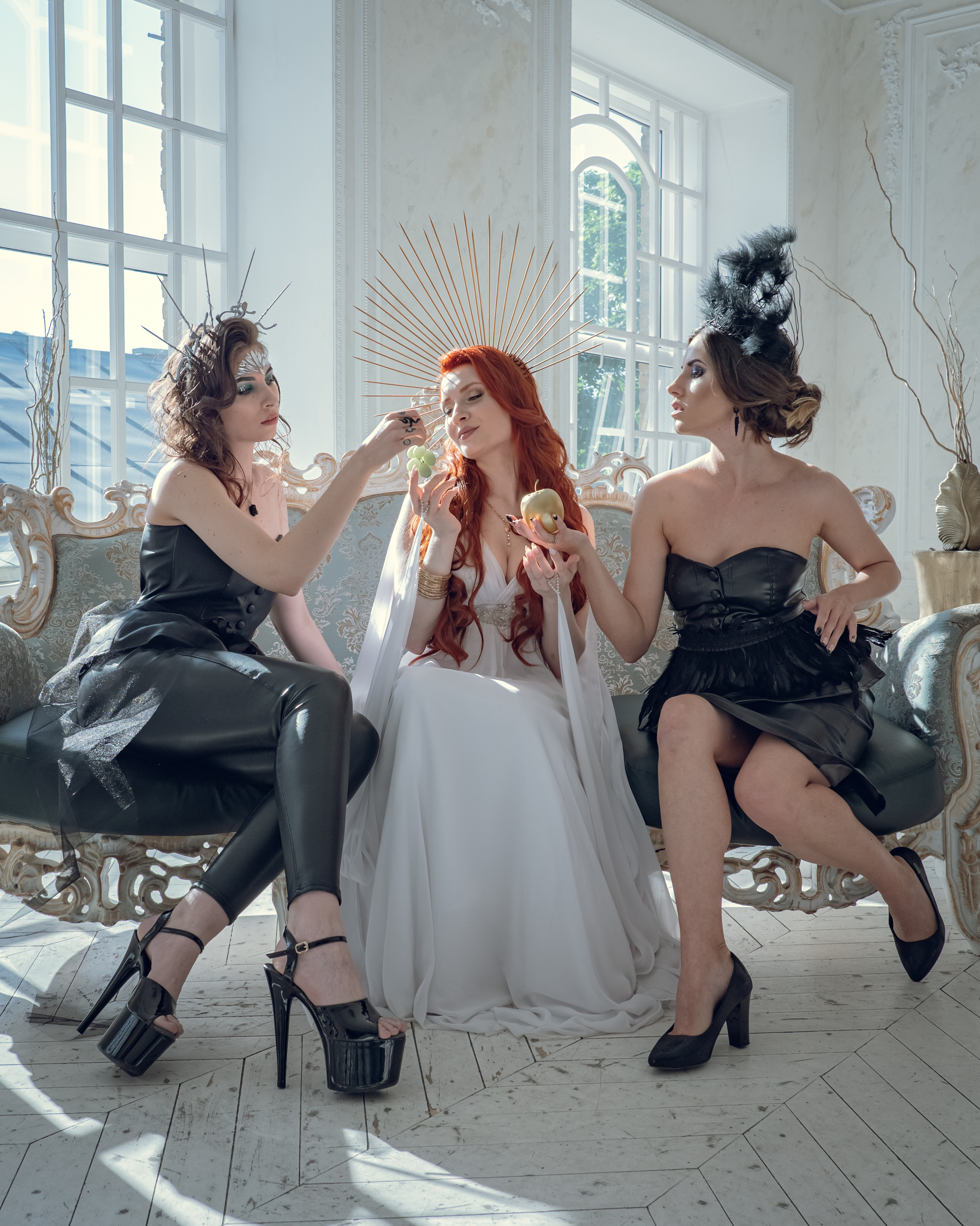 Боги & Демоны. Фотосессия в Спб в студии, фотограф Панютина Марина