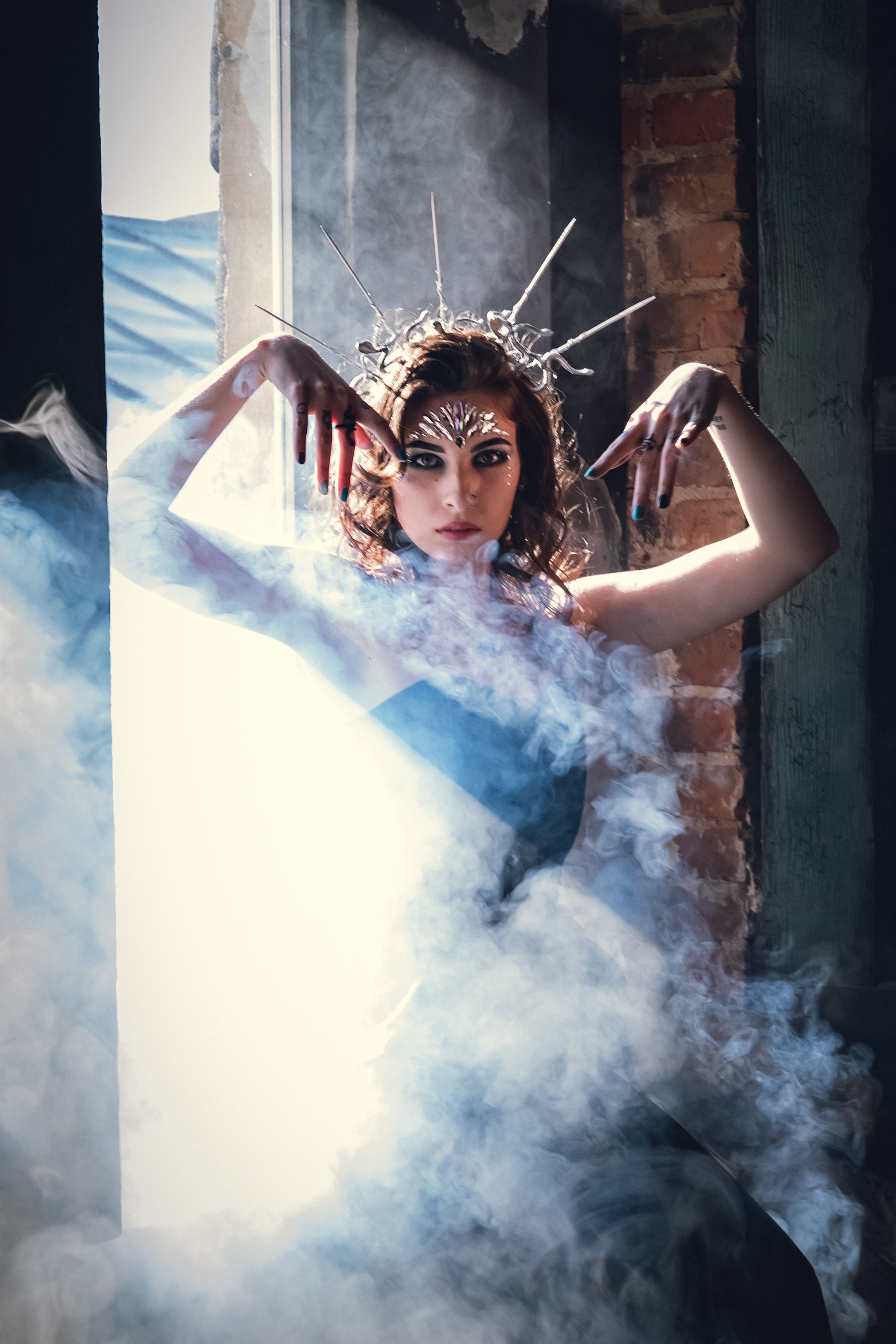 Демоны древней Греции. Фотосессия в Спб в студии, фотограф Панютина Марина