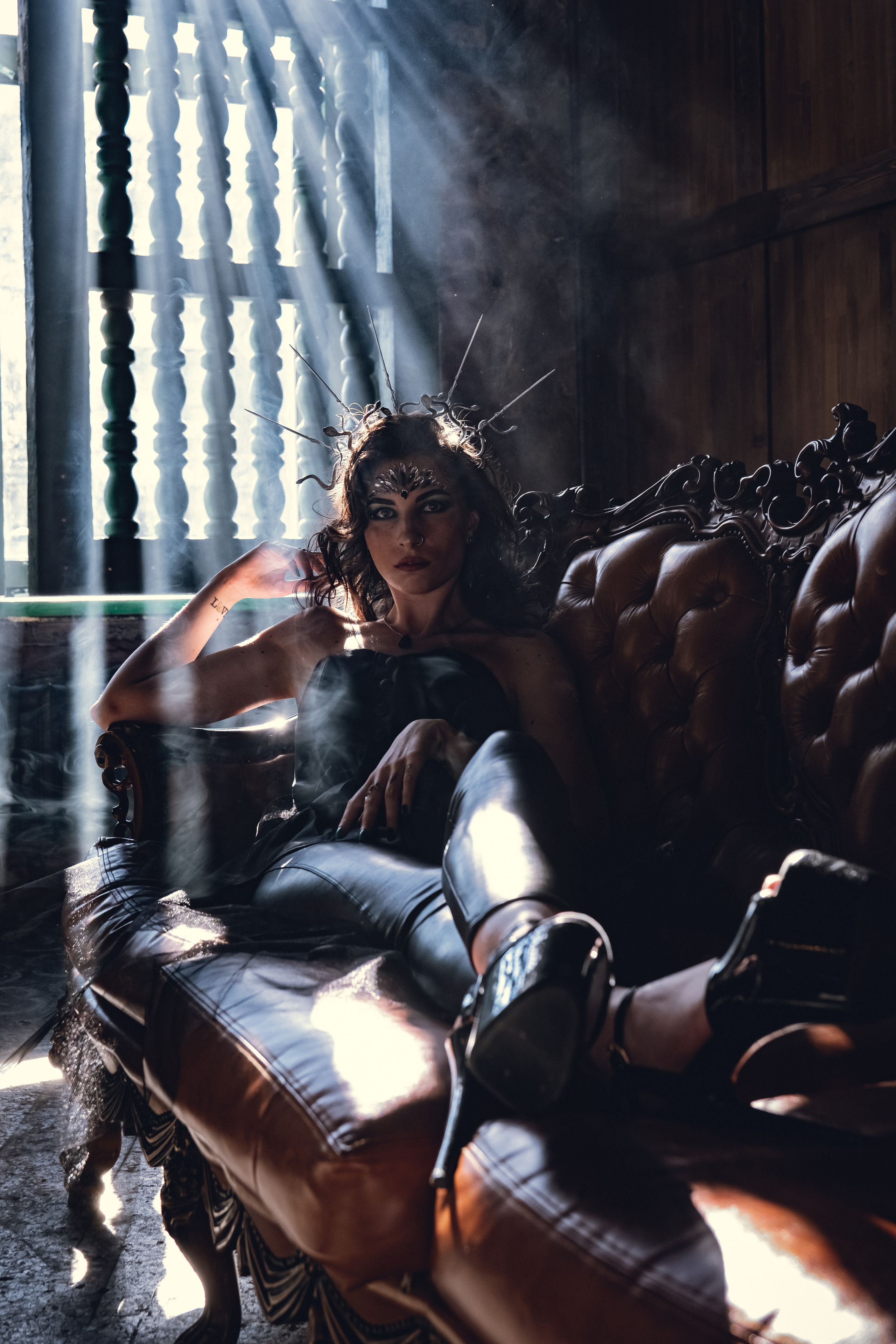 Демоны древней Греции. Фотосессия в Спб в студии, фотограф Панютина Марина