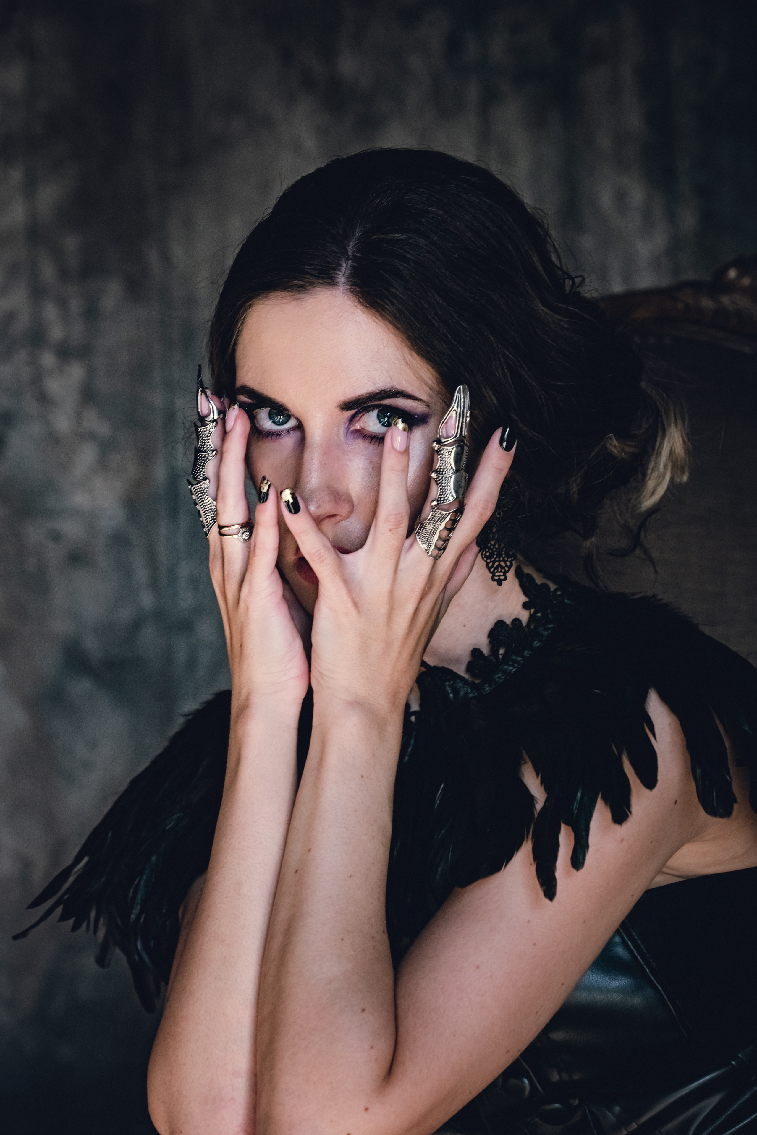 Демоны древней Греции. Фотосессия в Спб в студии, фотограф Панютина Марина