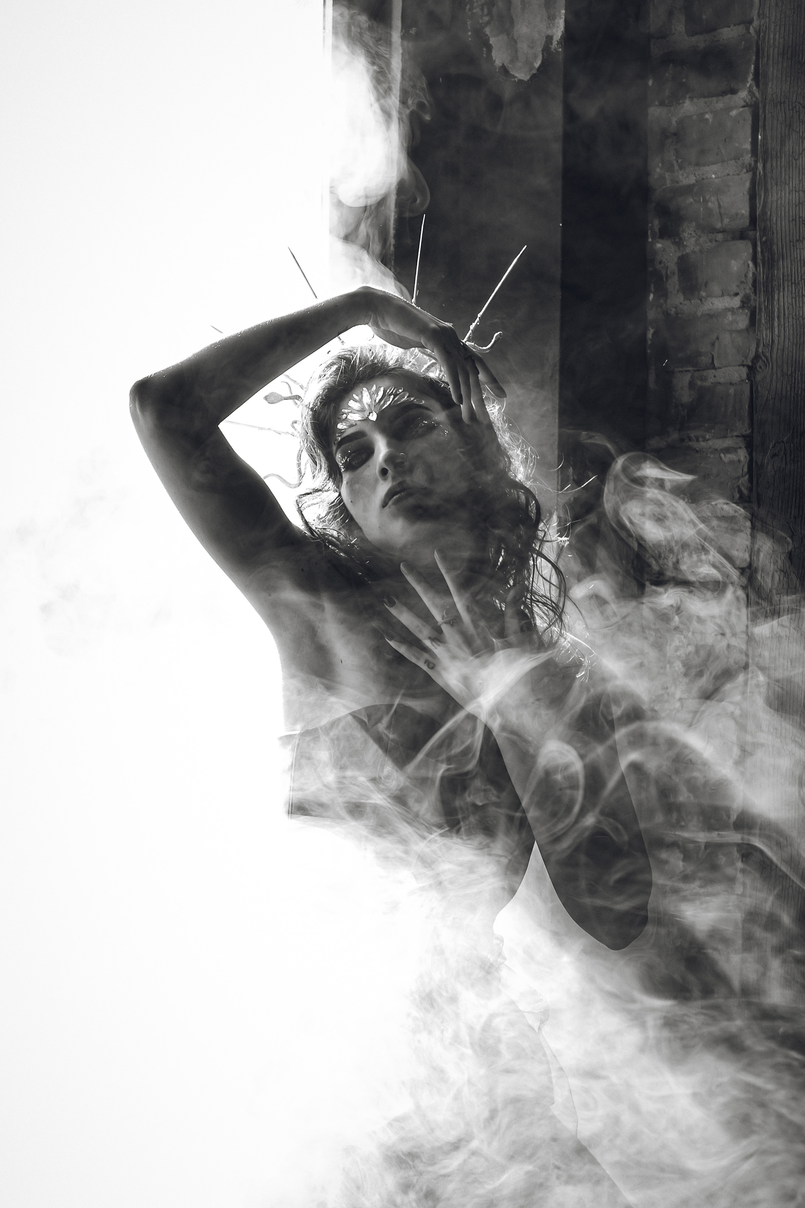 Демоны древней Греции. Фотосессия в Спб в студии, фотограф Панютина Марина