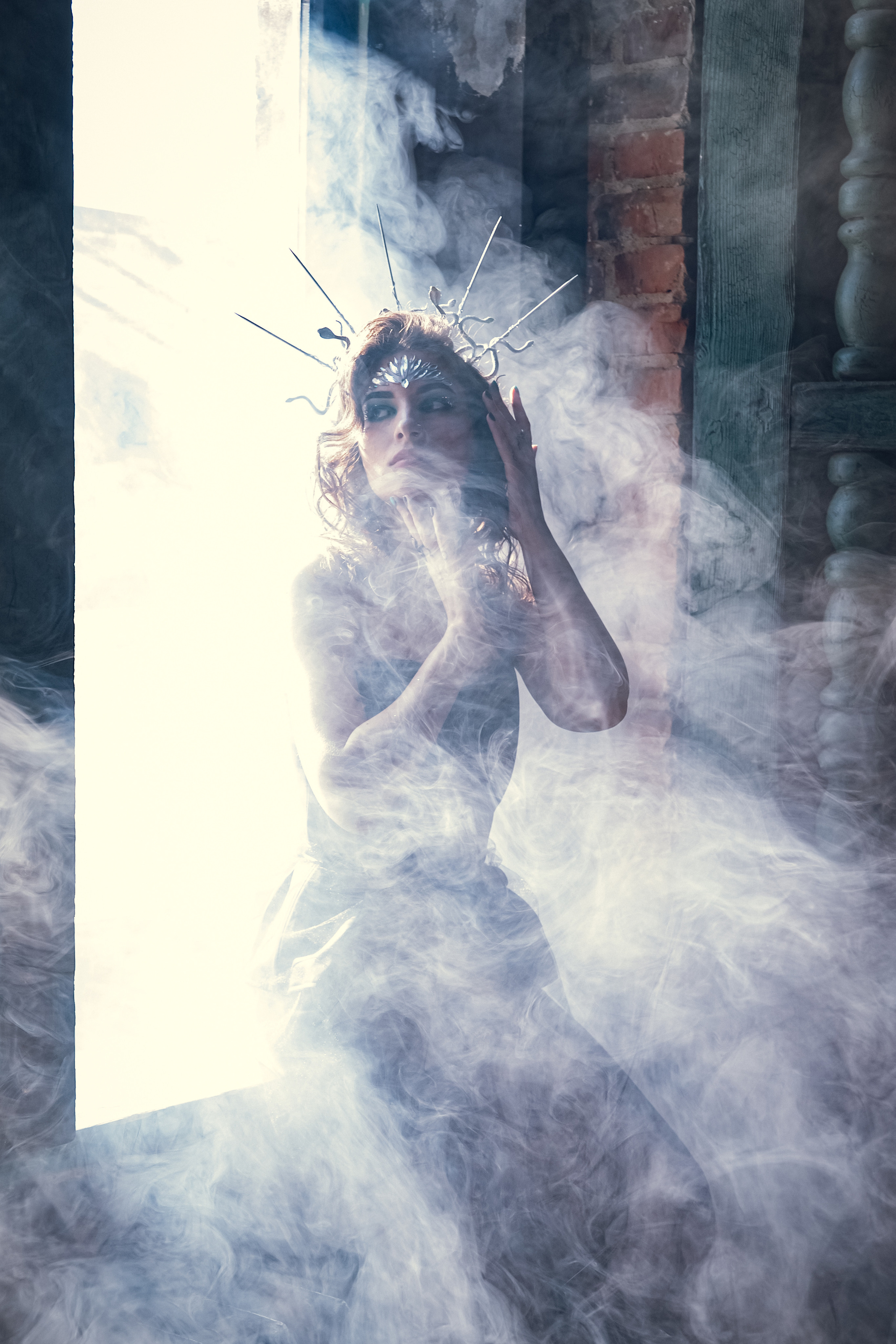 Демоны древней Греции. Фотосессия в Спб в студии, фотограф Панютина Марина