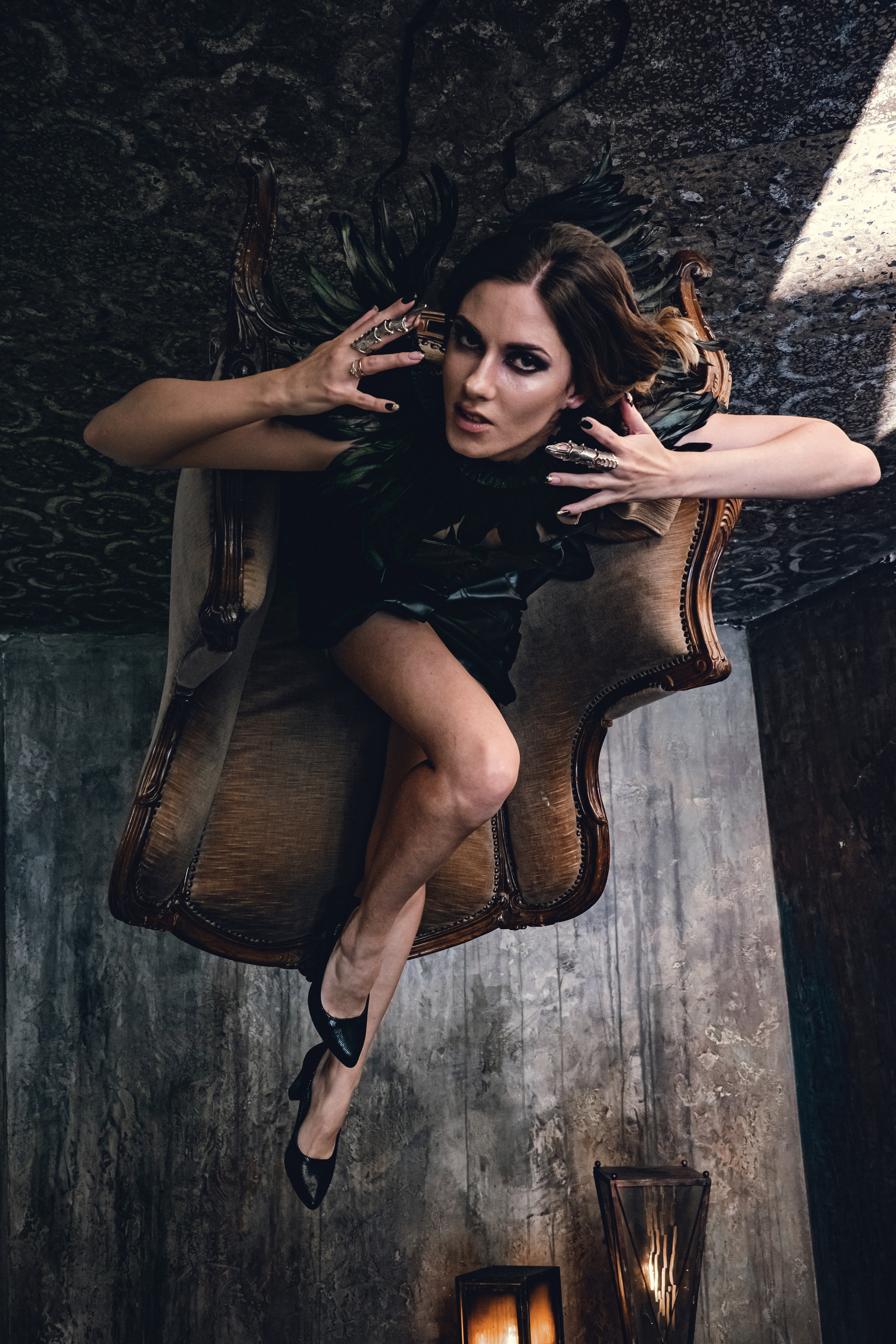 Демоны древней Греции. Фотосессия в Спб в студии, фотограф Панютина Марина