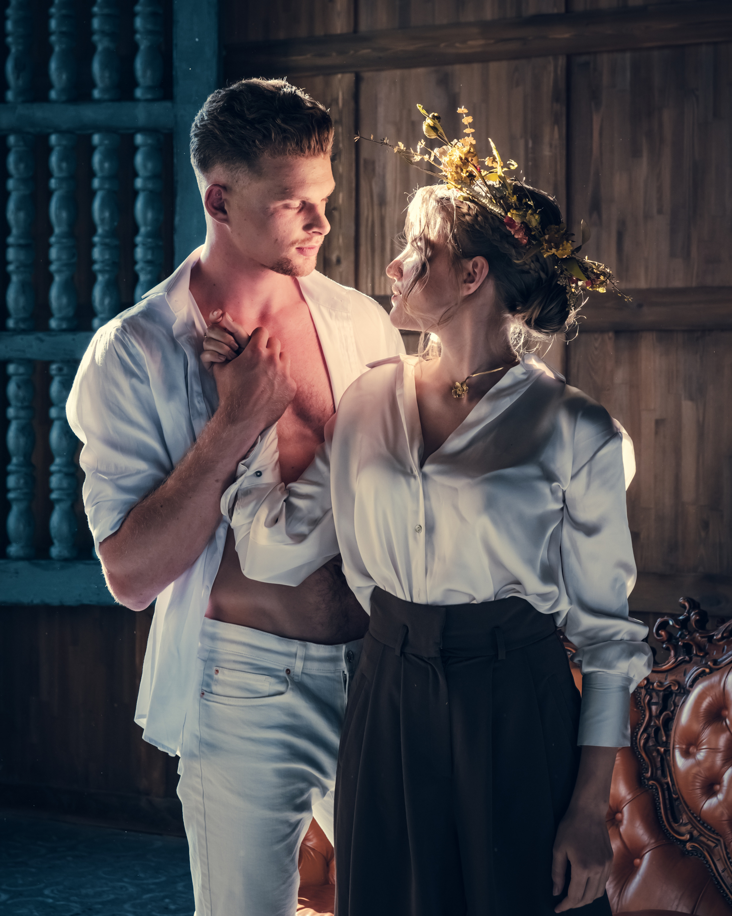 Боги & Демоны. Фотосессия в Спб в студии, фотограф Панютина Марина